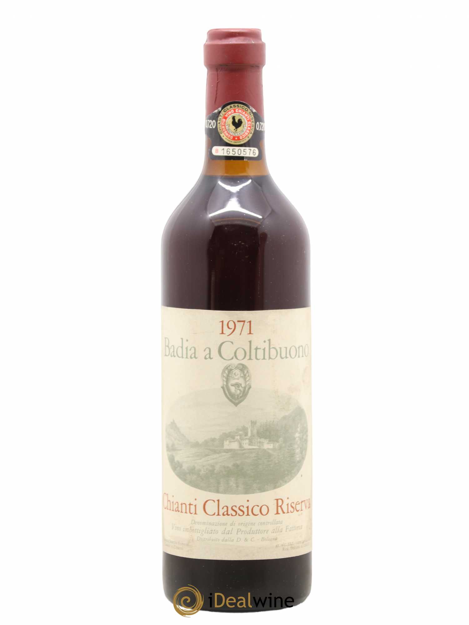 Chianti DOCG Riserva Badia a Coltibuono 1971 - Lot de 1 bouteille - 0