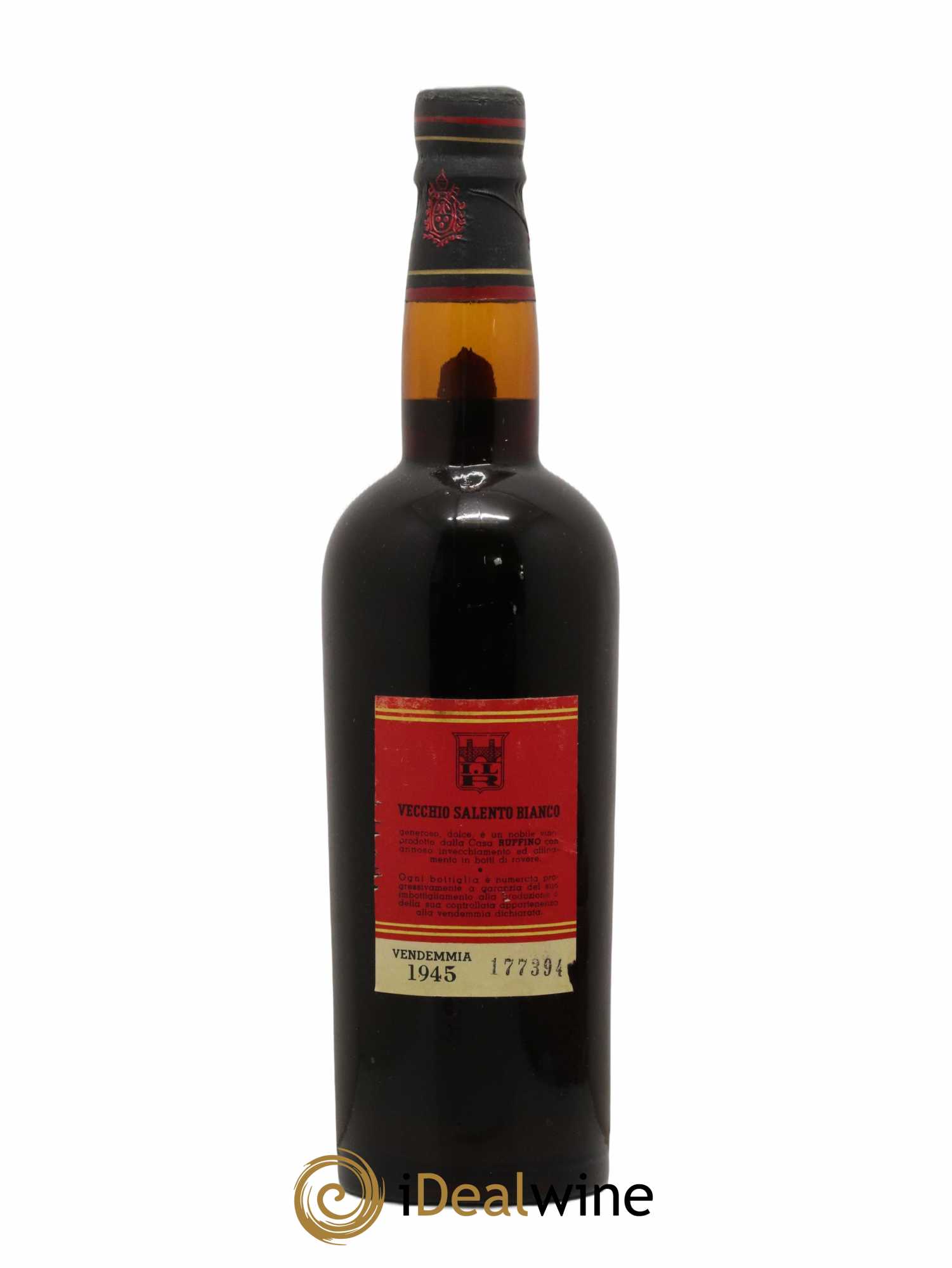Italie Vecchio Salento Bianco Ruffino 1945 - Lot de 1 bouteille - 1