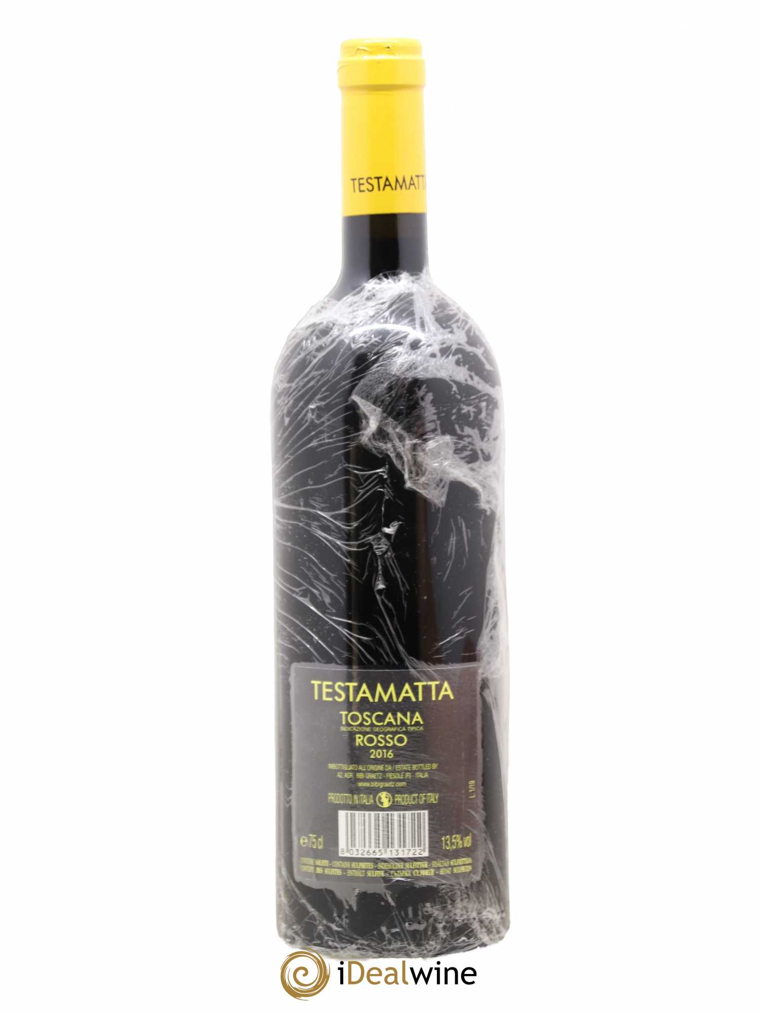 Toscana IGT Testamatta Bibi Graetz 2016 - Lot de 1 bouteille - 1
