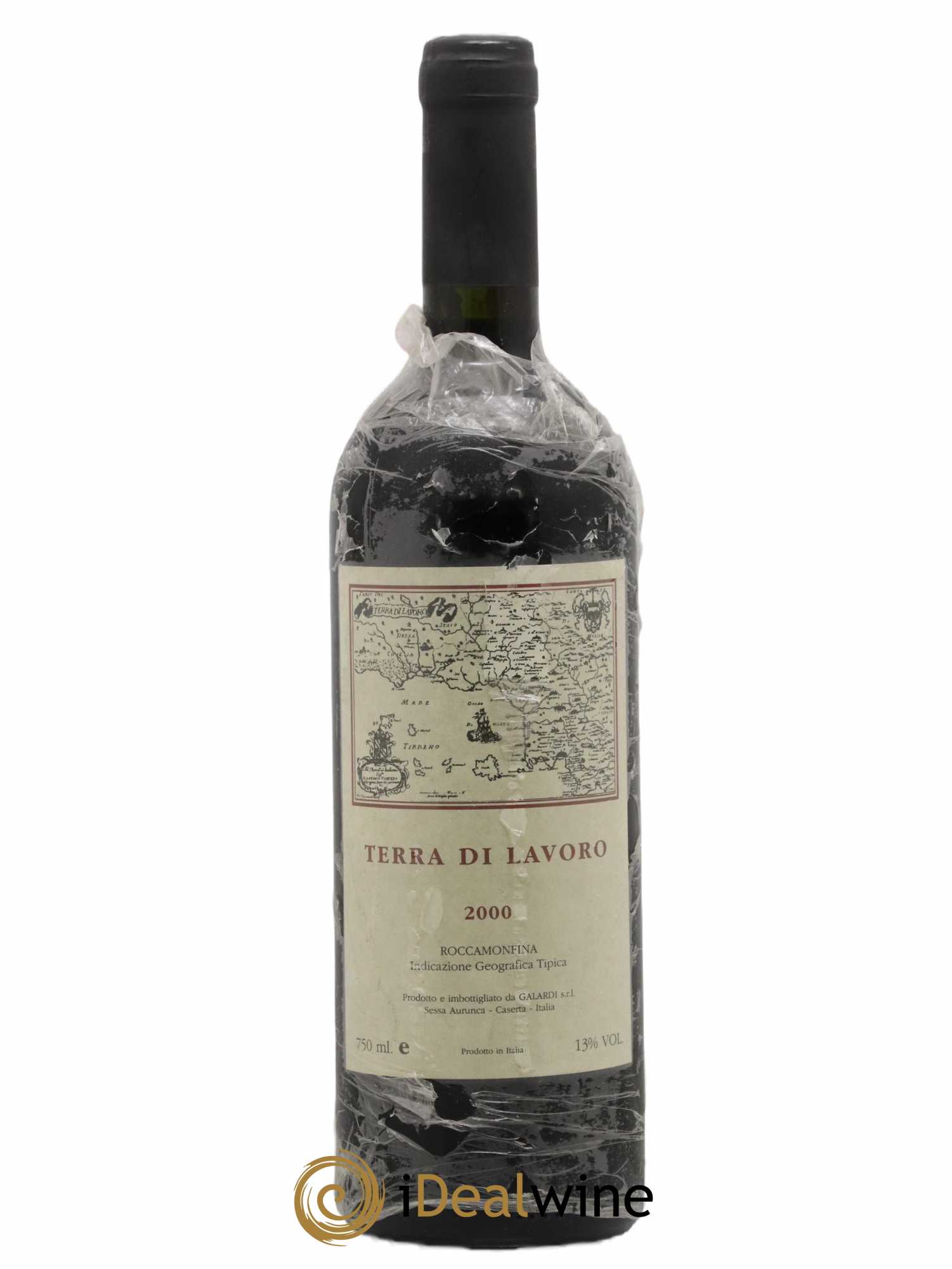 Toscana IGT Roccamonfina Terra Di Lavoro 2000 - Lot de 1 bouteille - 0