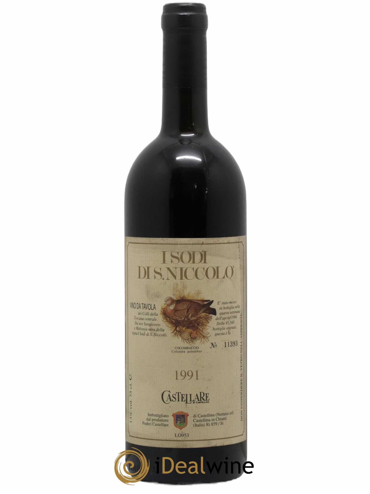 Italie I Sodi di S Niccolo Castellare 1991 - Lot de 1 bouteille - 0