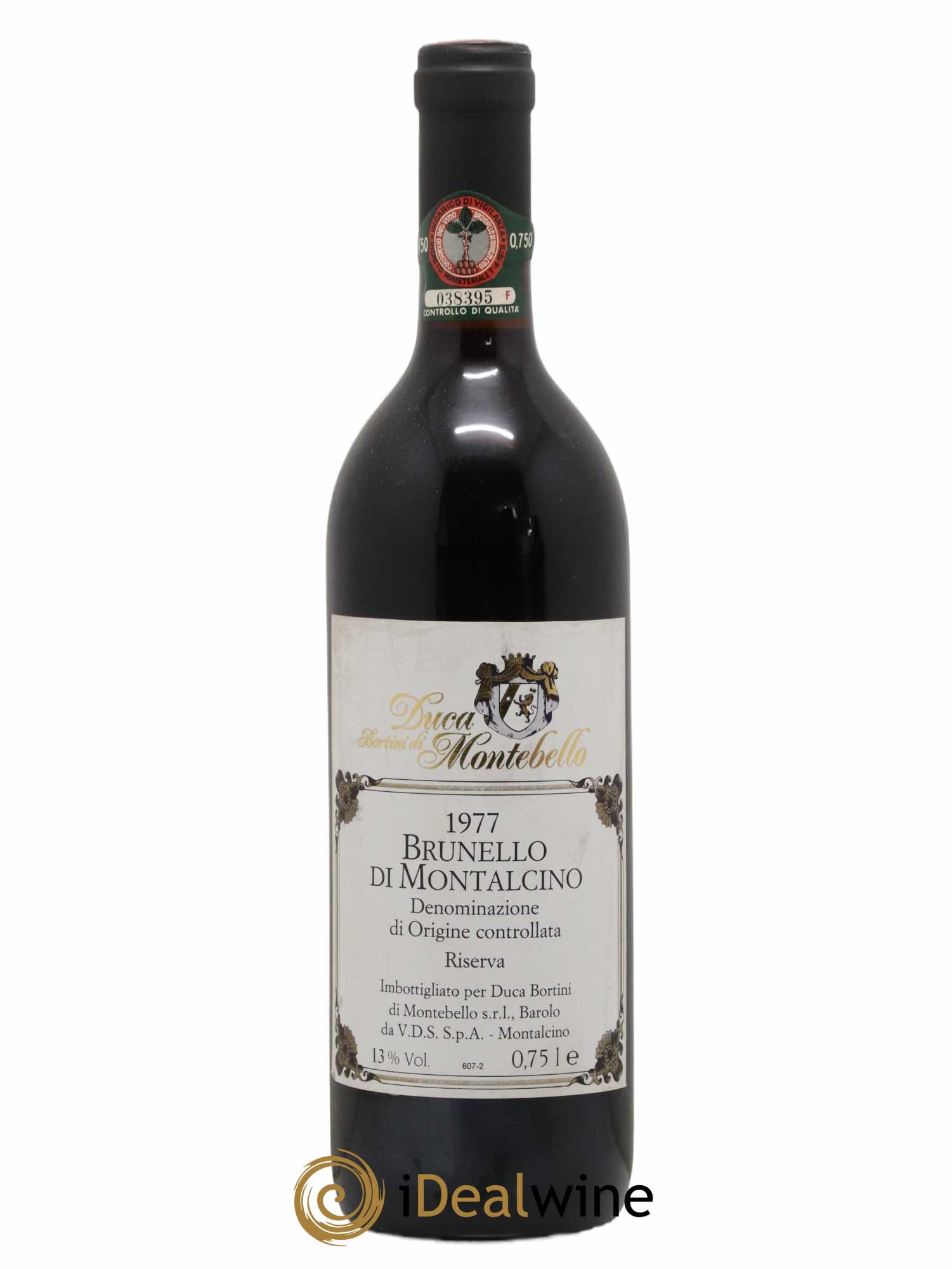 Brunello di Montalcino Riserva Duca Bortini 1977 - Lot de 1 bouteille - 0