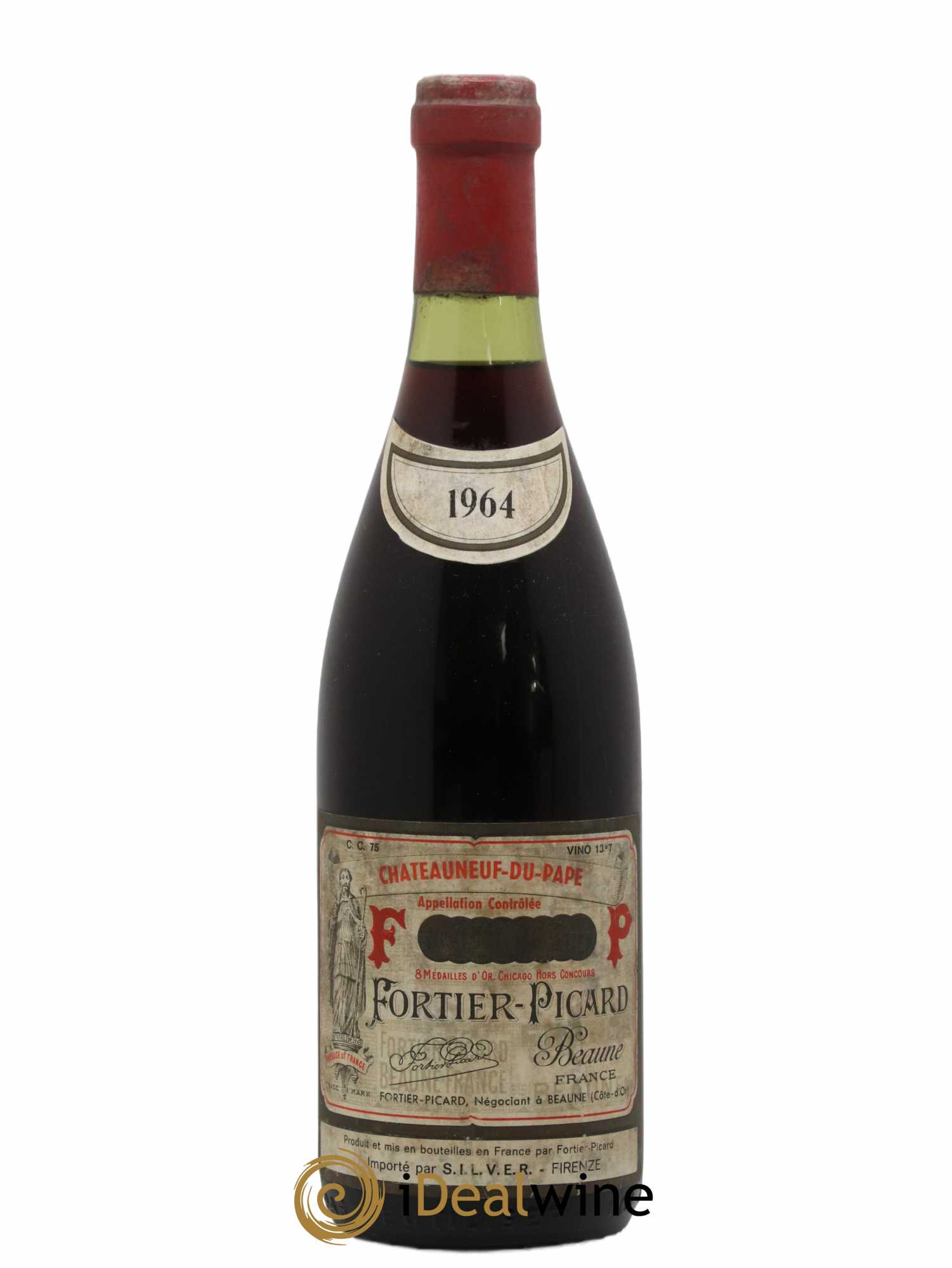 Châteauneuf-du-Pape Fortier Picard 1964 - Lot de 1 bouteille - 0