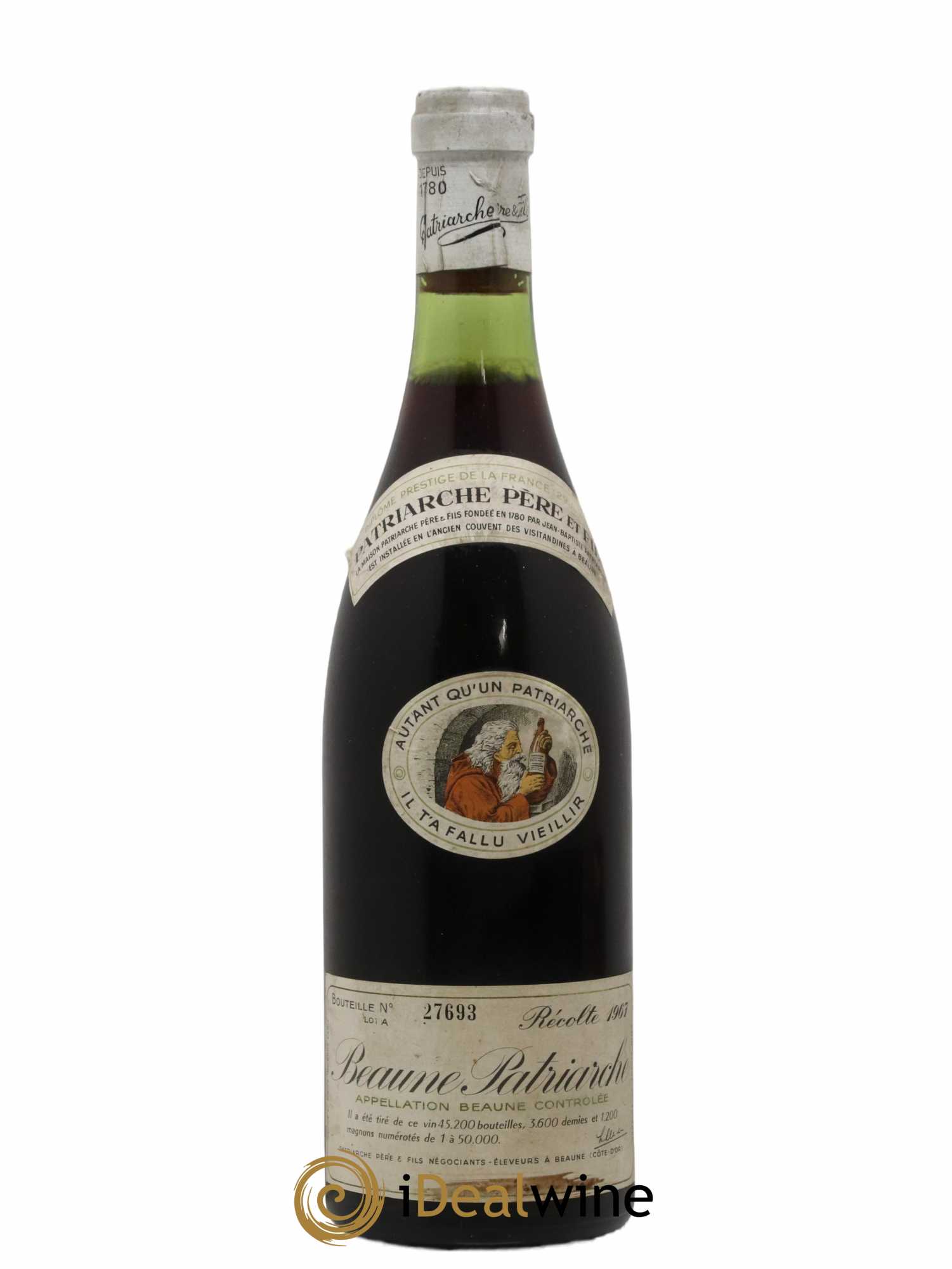 Beaune Patriarche 1967 - Lot de 1 bouteille - 0