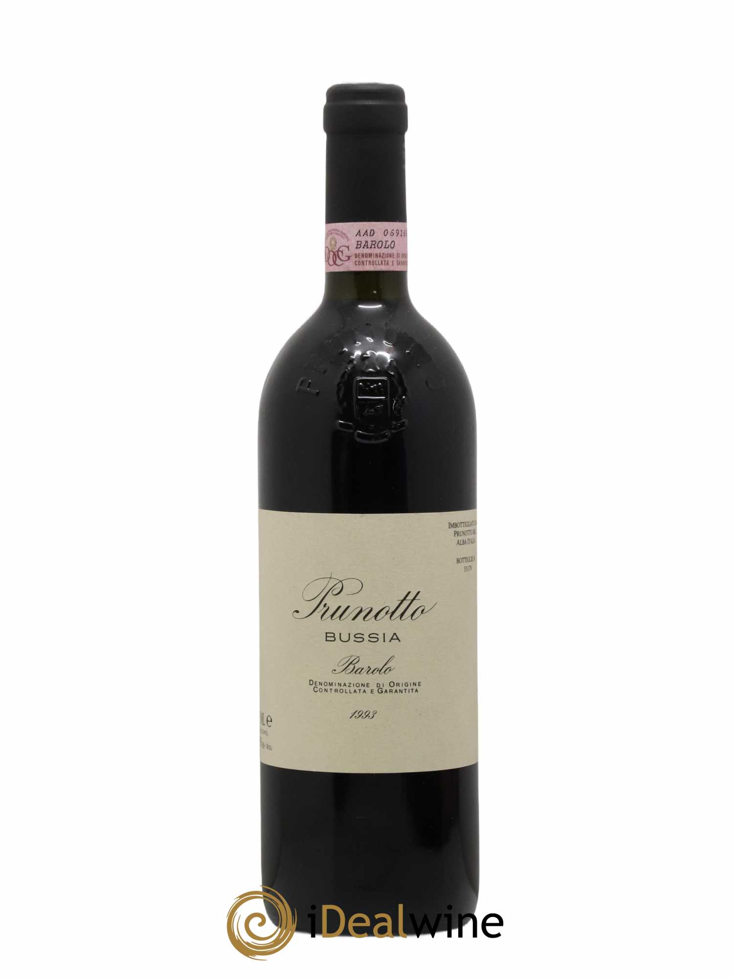 Barolo DOCG Riserva Bussia Prunotto - Marchesi Antinori (sans prix de réserve) 1993 - Lot de 1 bouteille - 0