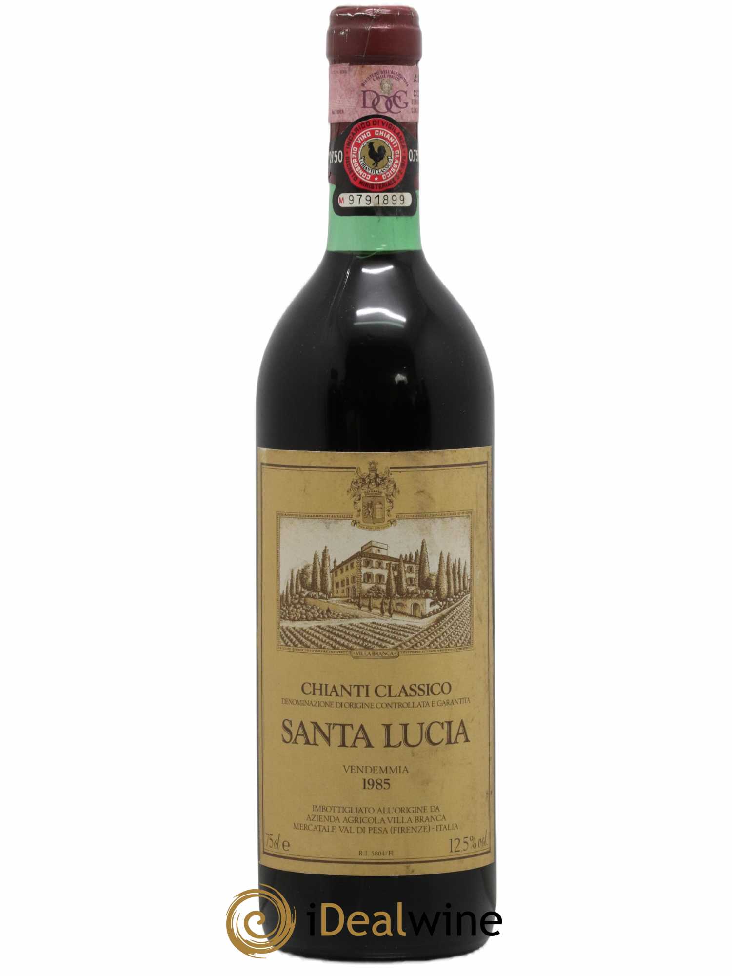Chianti Classico DOCG Santa Lucia 1985 - Lot de 1 bouteille - 0