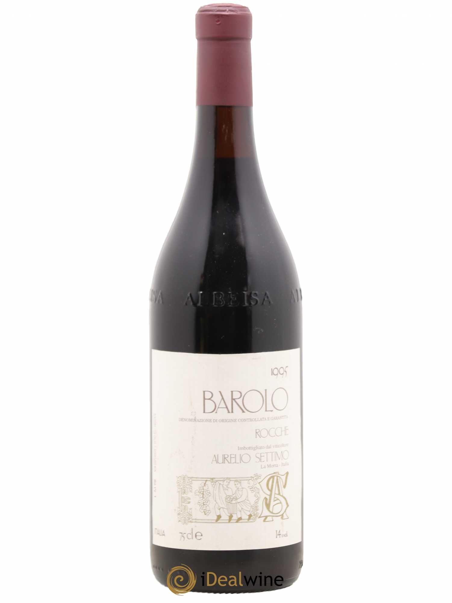 Barolo Rocche Settimo Aurelio 1995 - Lot de 1 bouteille - 0