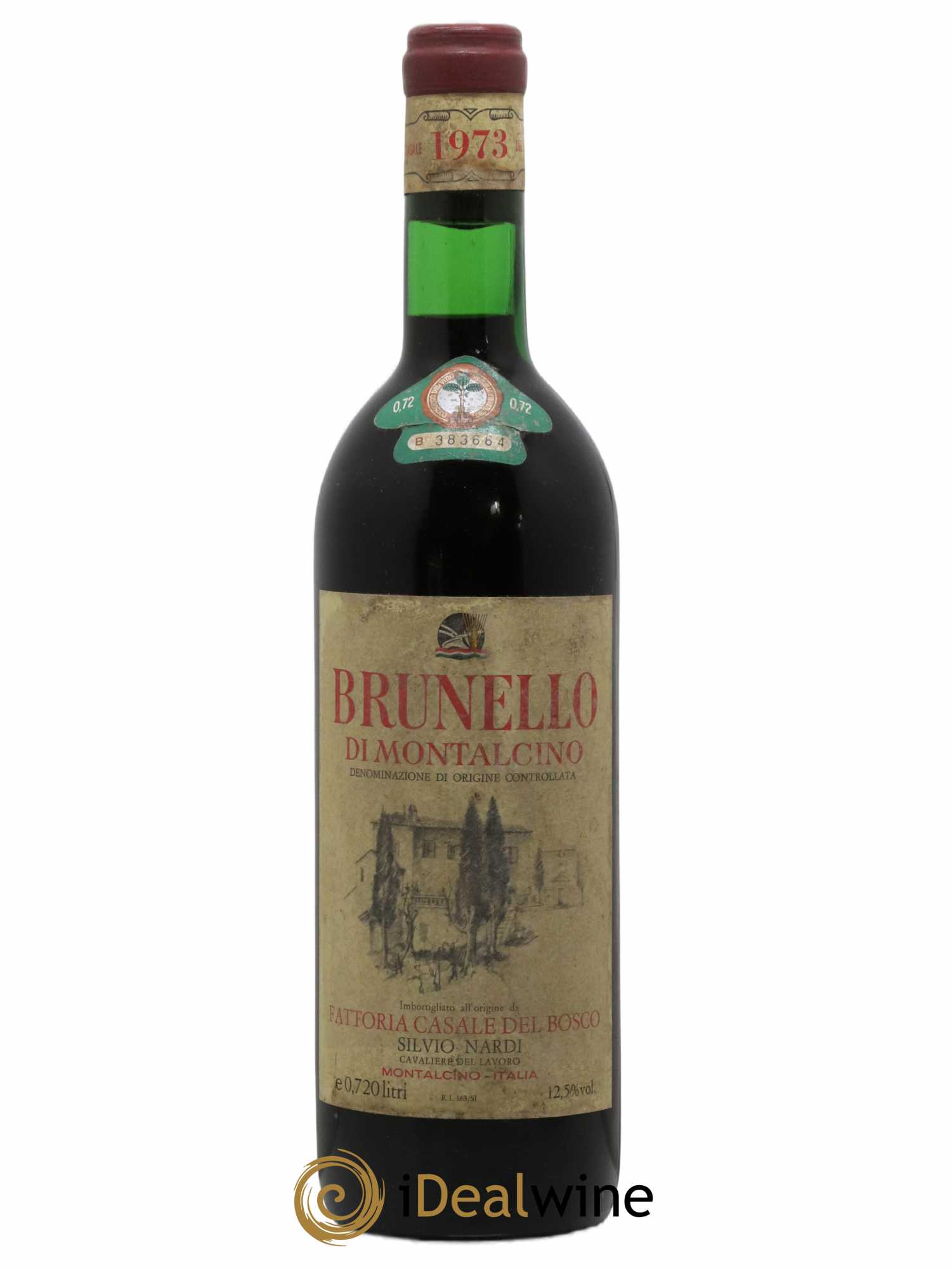 Brunello di Montalcino DOCG Nardi 1973 - Lotto di 1 bottiglia - 0