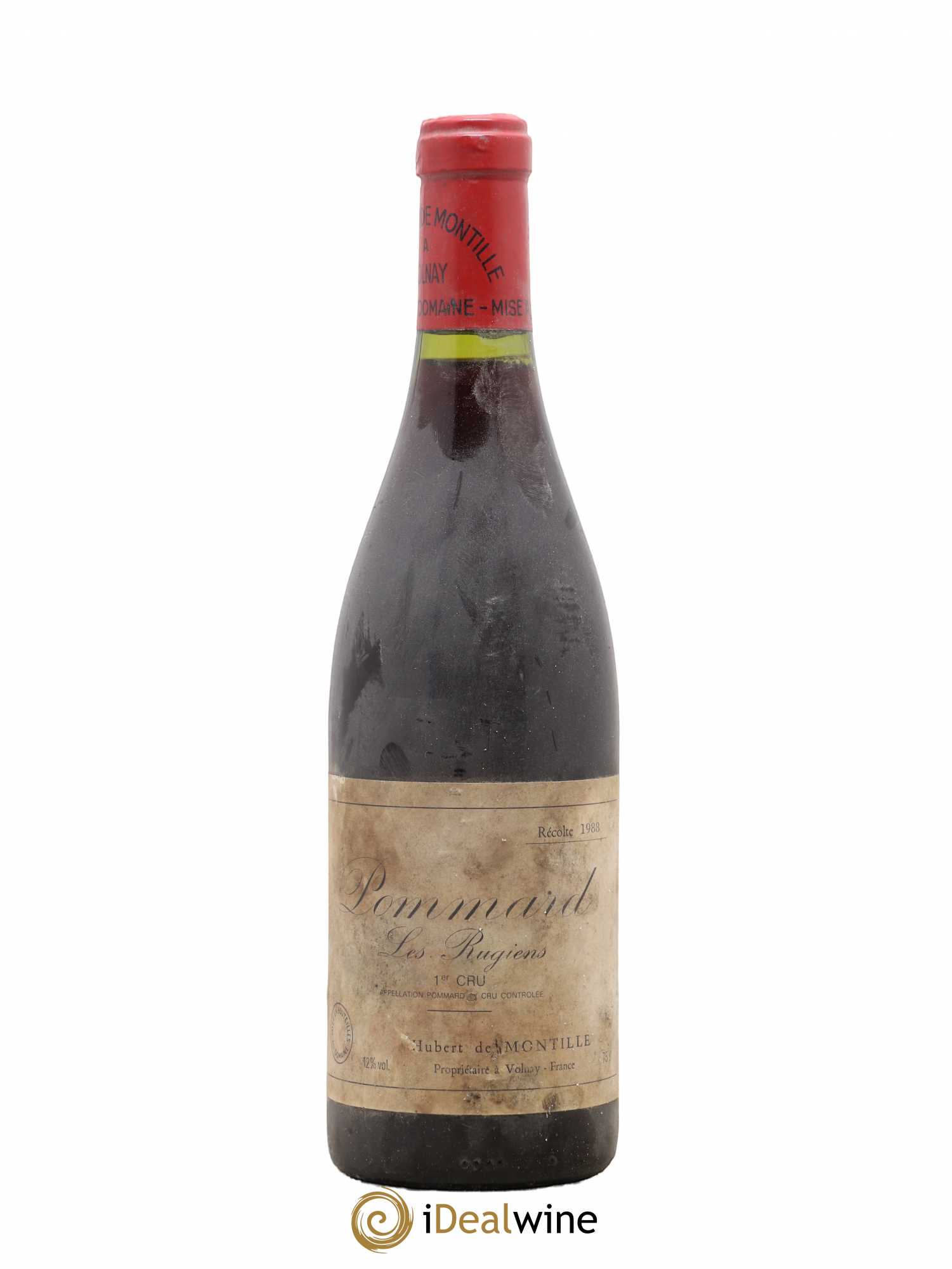 Pommard 1er Cru Les Rugiens De Montille (Domaine) 1988 - Lot de 1 bouteille - 0