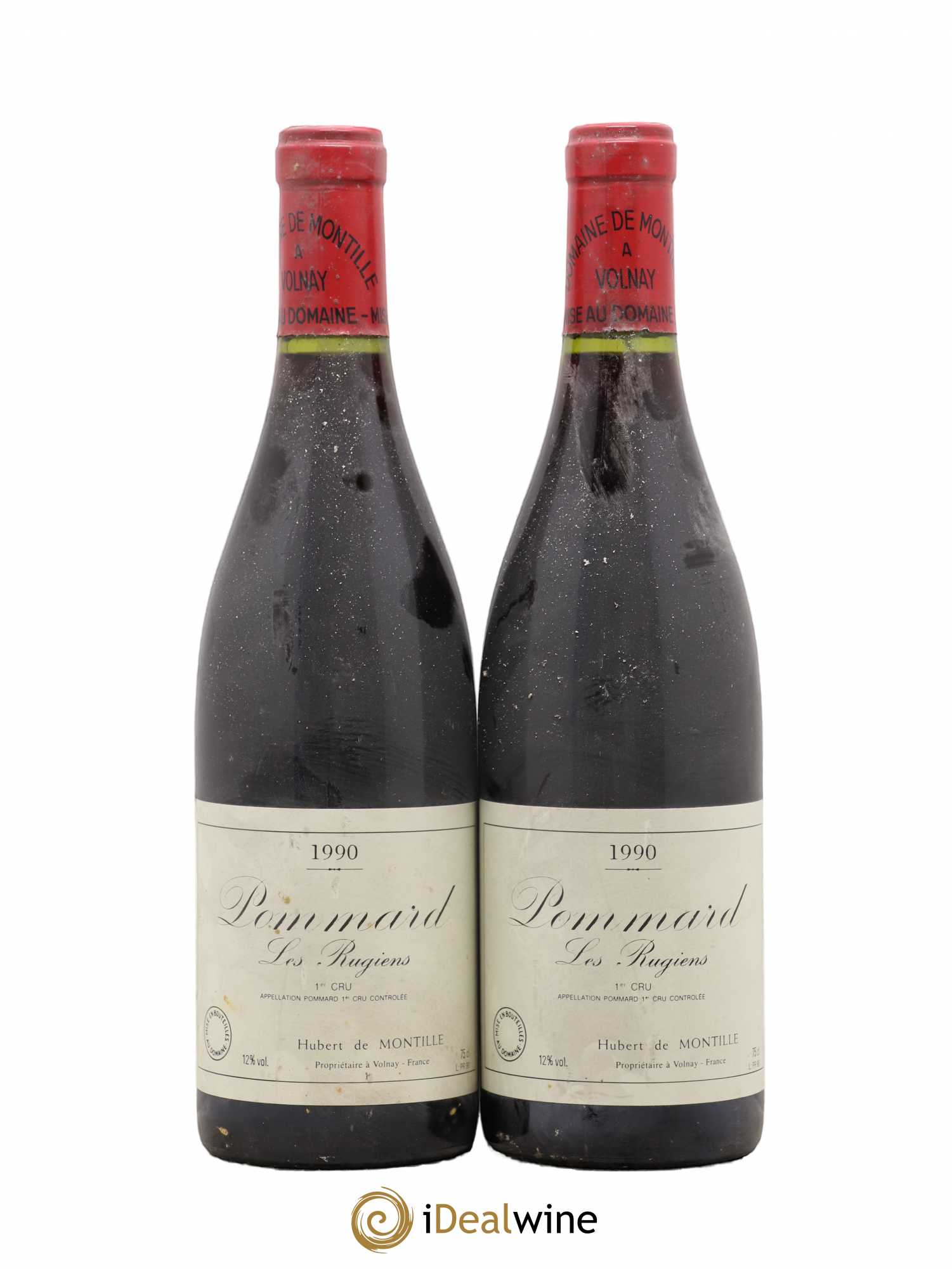 Pommard 1er Cru Les Rugiens De Montille (Domaine) 1990 - Lot de 2 bouteilles - 0