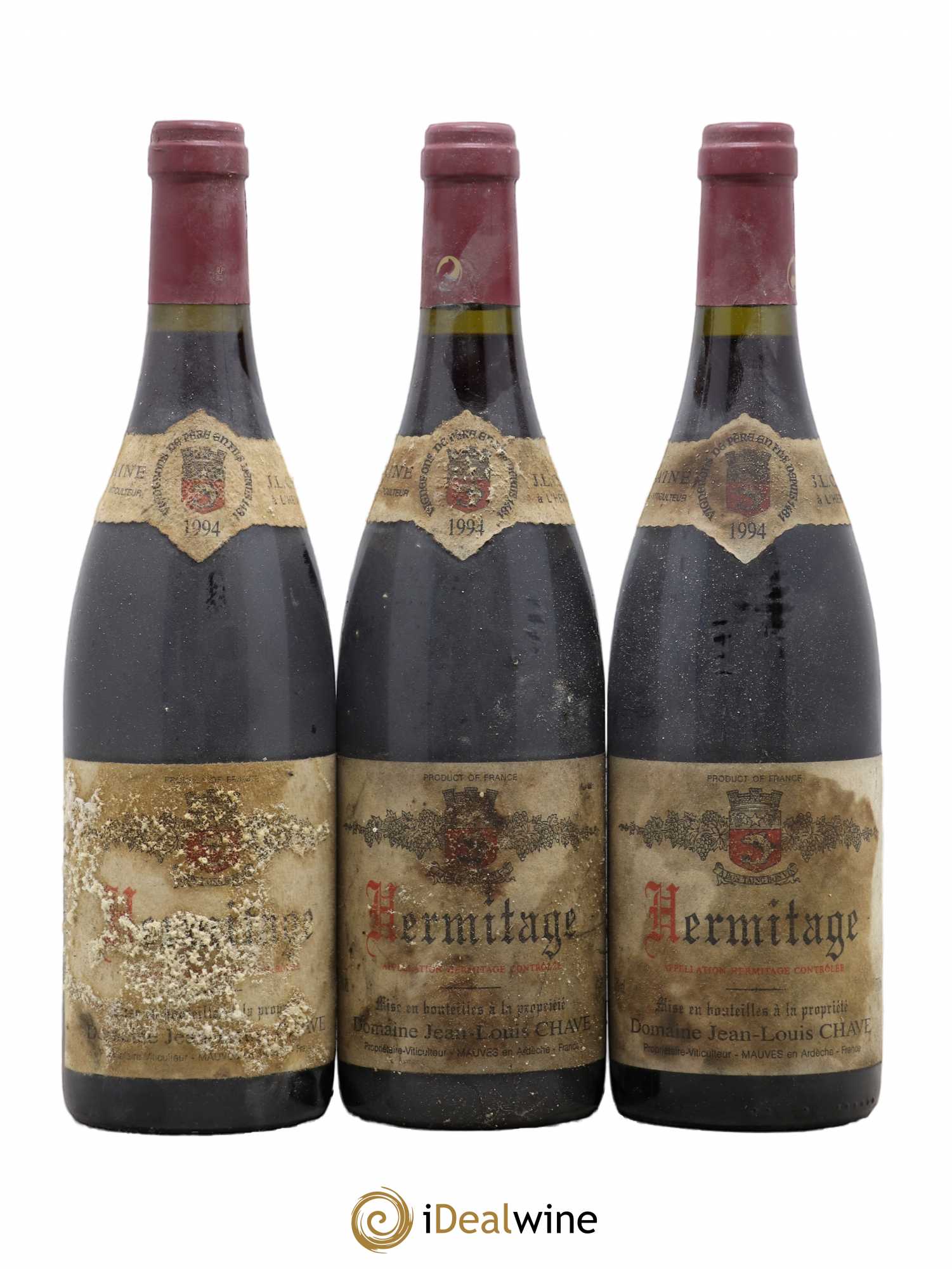 Hermitage Jean-Louis Chave 1994 - Lot de 3 bouteilles - 0
