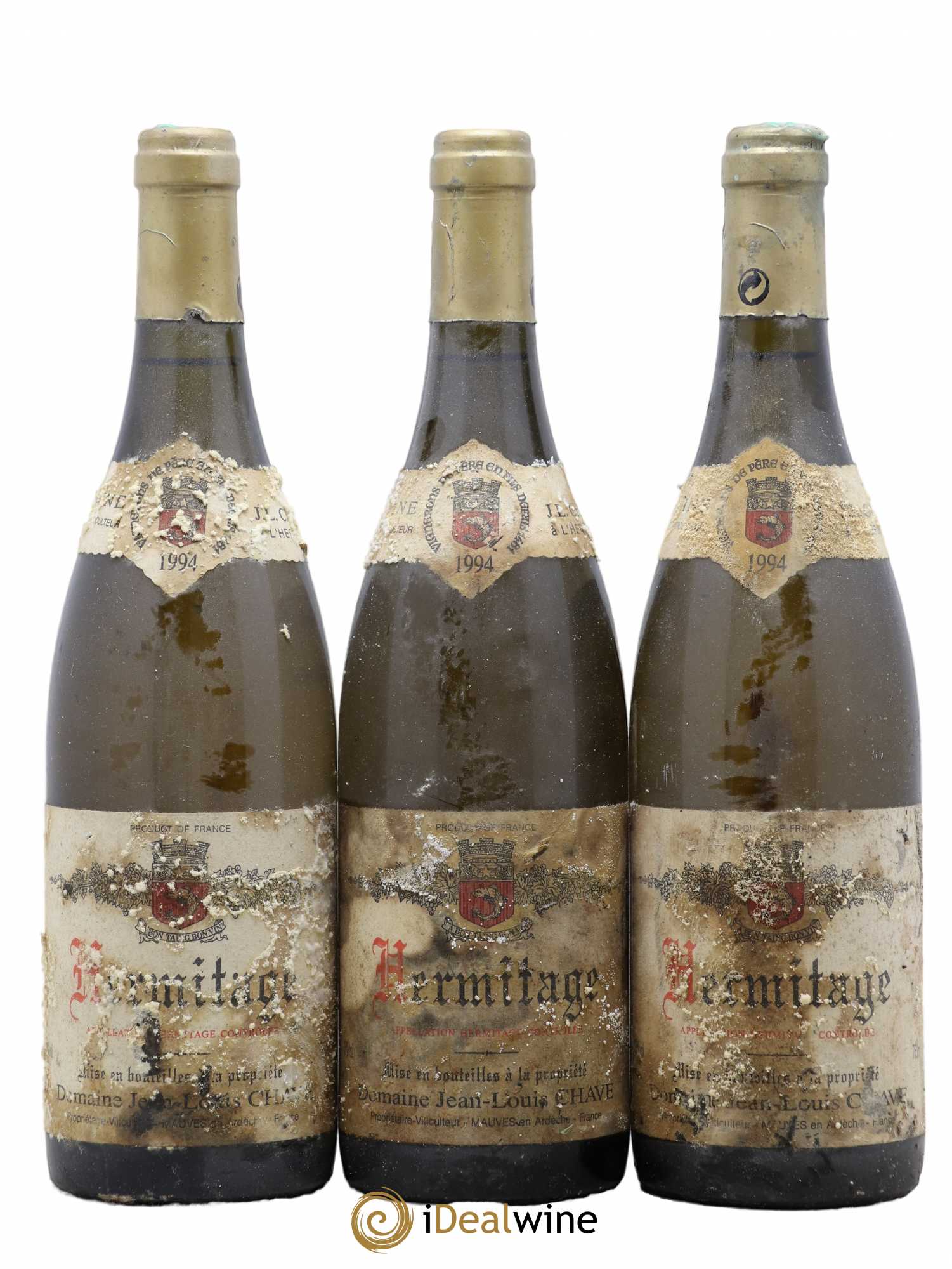 Hermitage Jean-Louis Chave 1994 - Lot de 3 bouteilles - 0