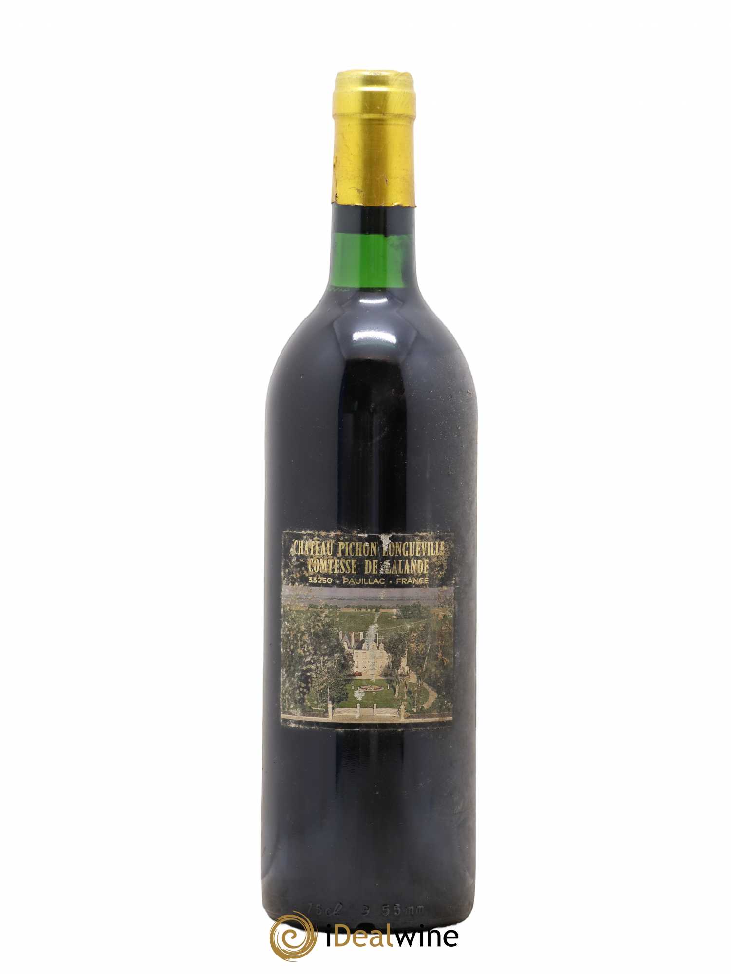 Château Pichon Longueville Comtesse de Lalande 2ème Grand Cru Classé 1989 - Lot de 1 bouteille - 1