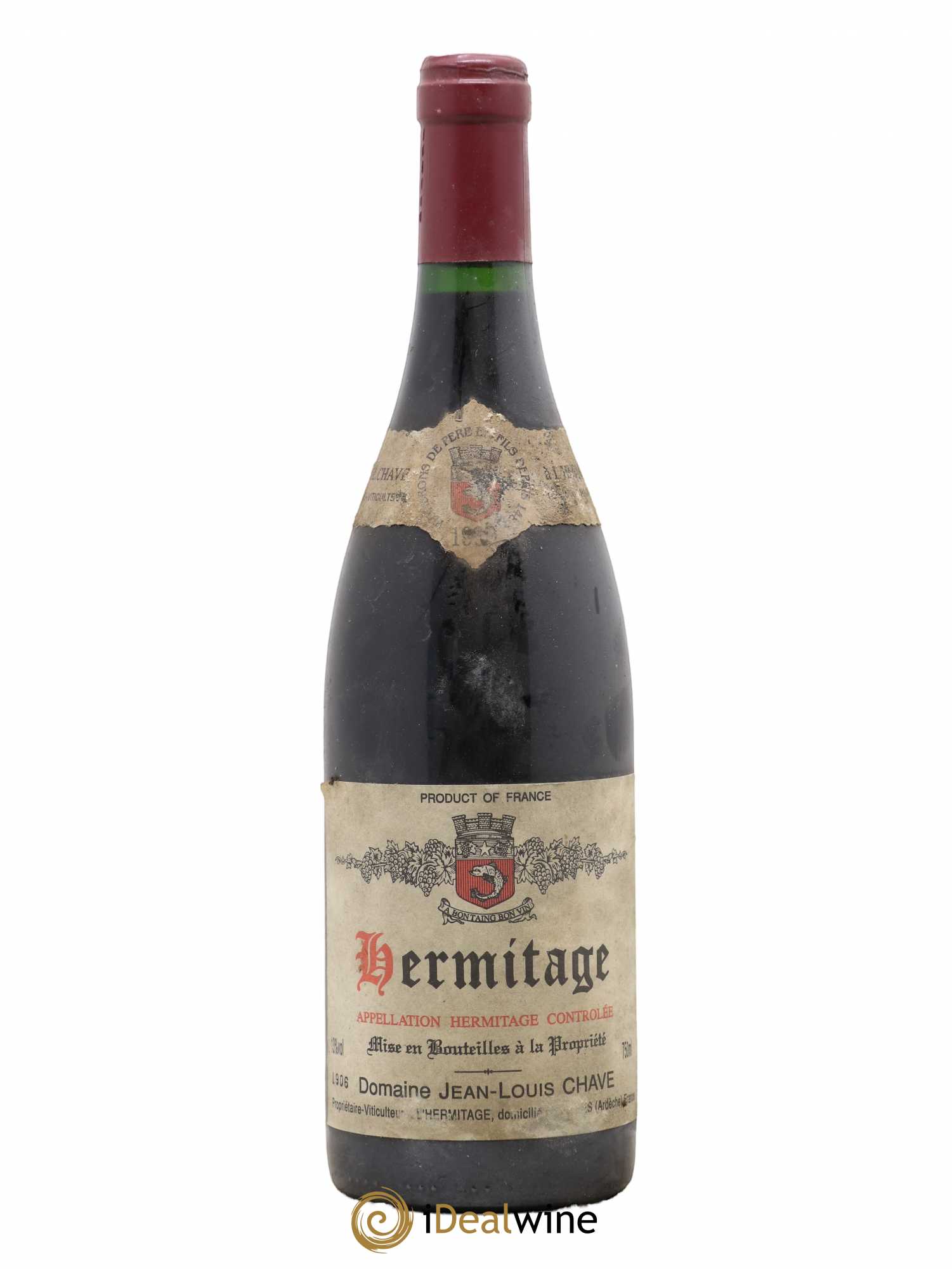 Hermitage Jean-Louis Chave 1990 - Lot de 1 bouteille - 0