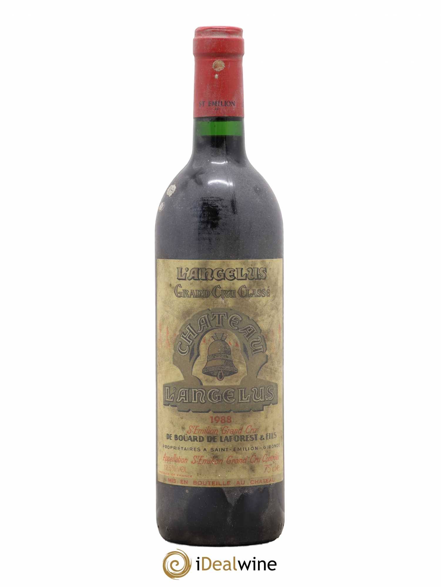 Château Angélus 1er Grand Cru Classé A 1988 - Lot de 1 bouteille - 0