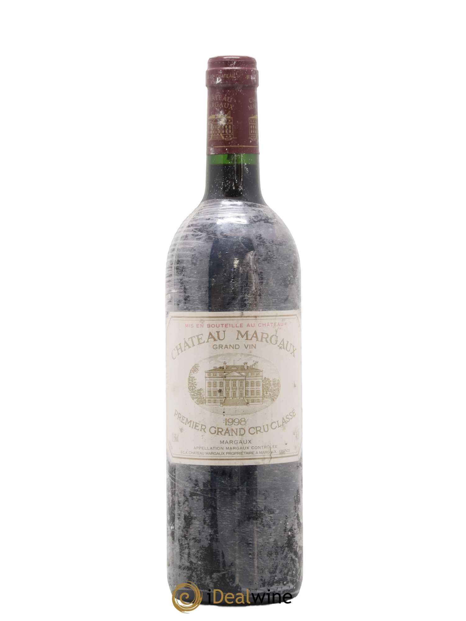 Château Margaux 1er Grand Cru Classé 1998 - Lot de 1 bouteille - 0
