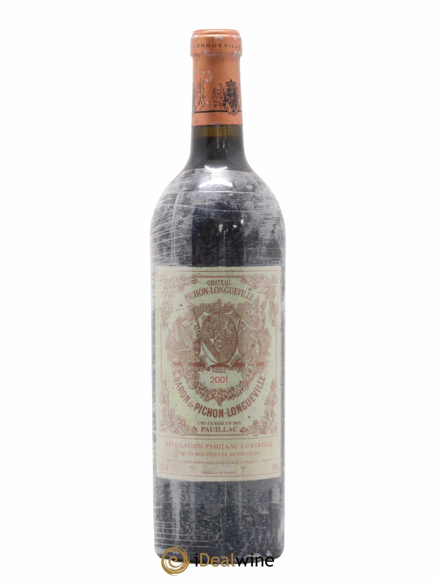 Pichon Longueville Baron 2ème Grand Cru Classé 2001 - Lot de 1 bouteille - 0