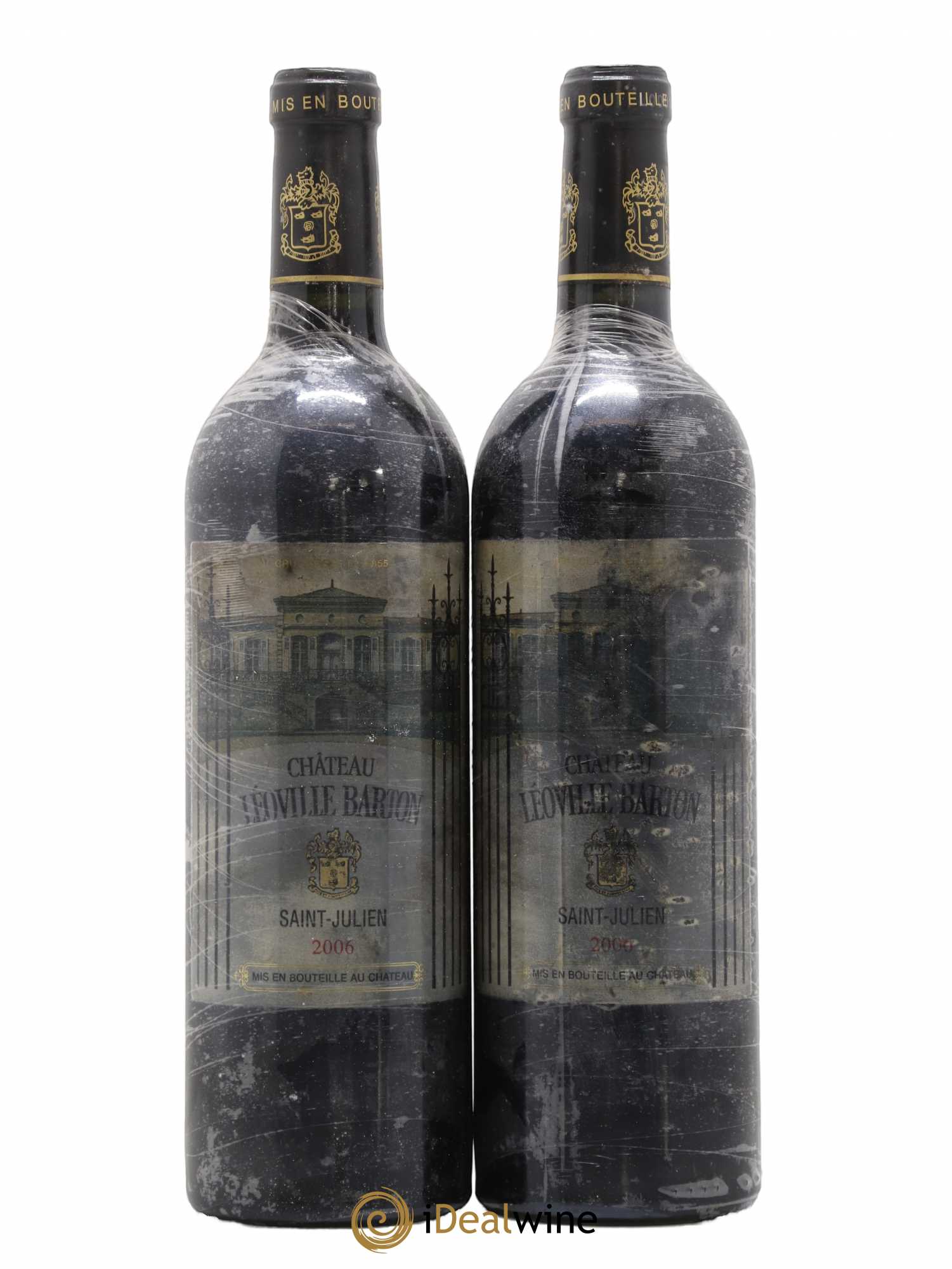 Château Léoville Barton 2ème Grand Cru Classé 2006 - Lot de 2 bouteilles - 0