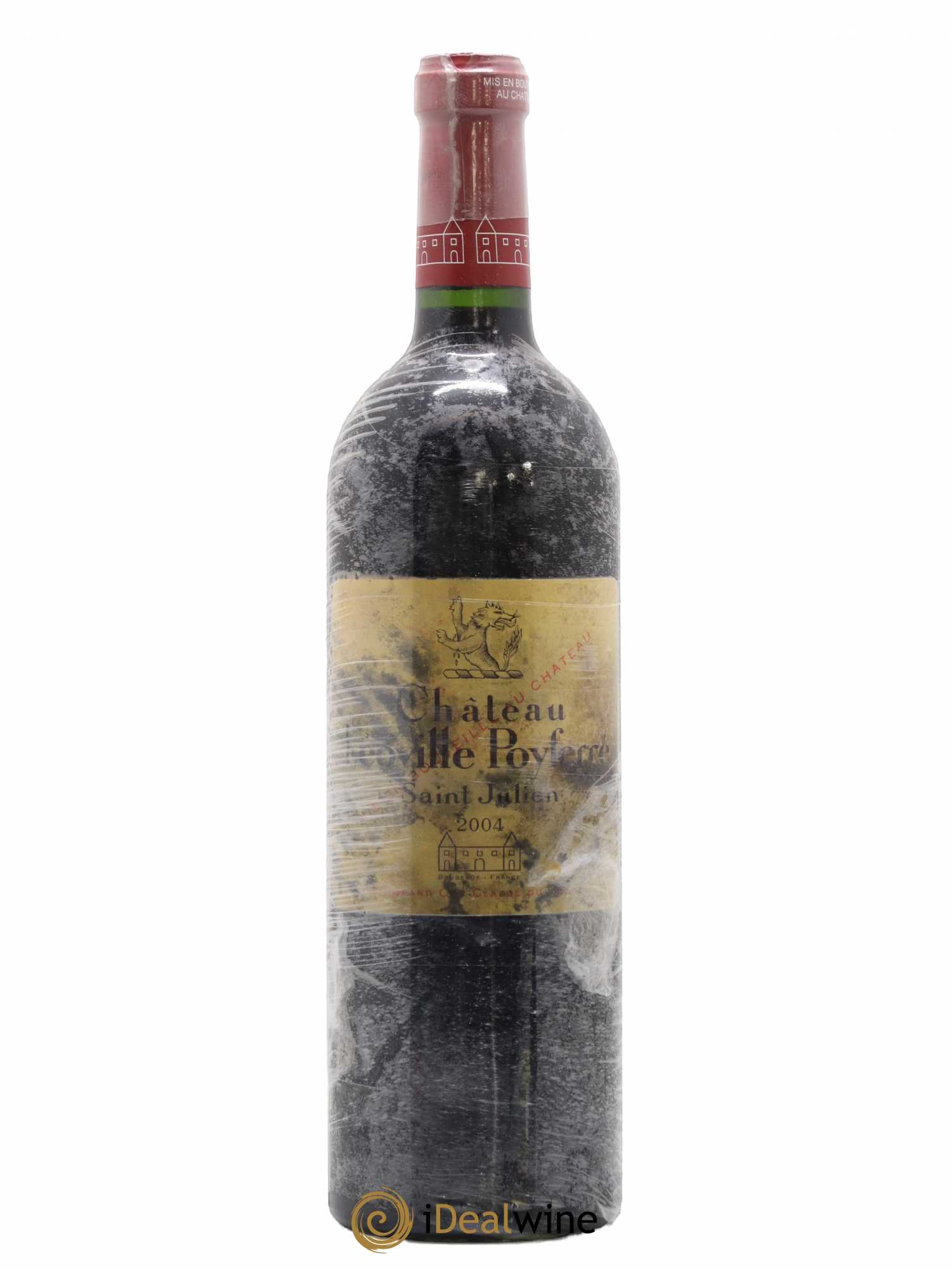 Château Léoville Poyferré 2ème Grand Cru Classé 2004 - Lot de 1 bouteille - 0