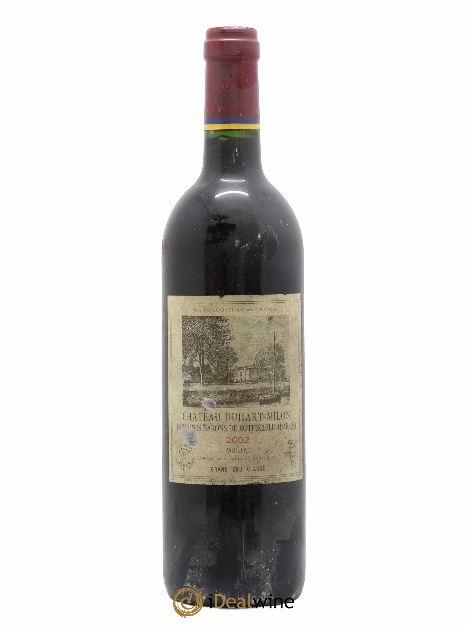 Château Duhart-Milon 4ème Grand Cru Classé 2002 - Lot de 1 bouteille - 0