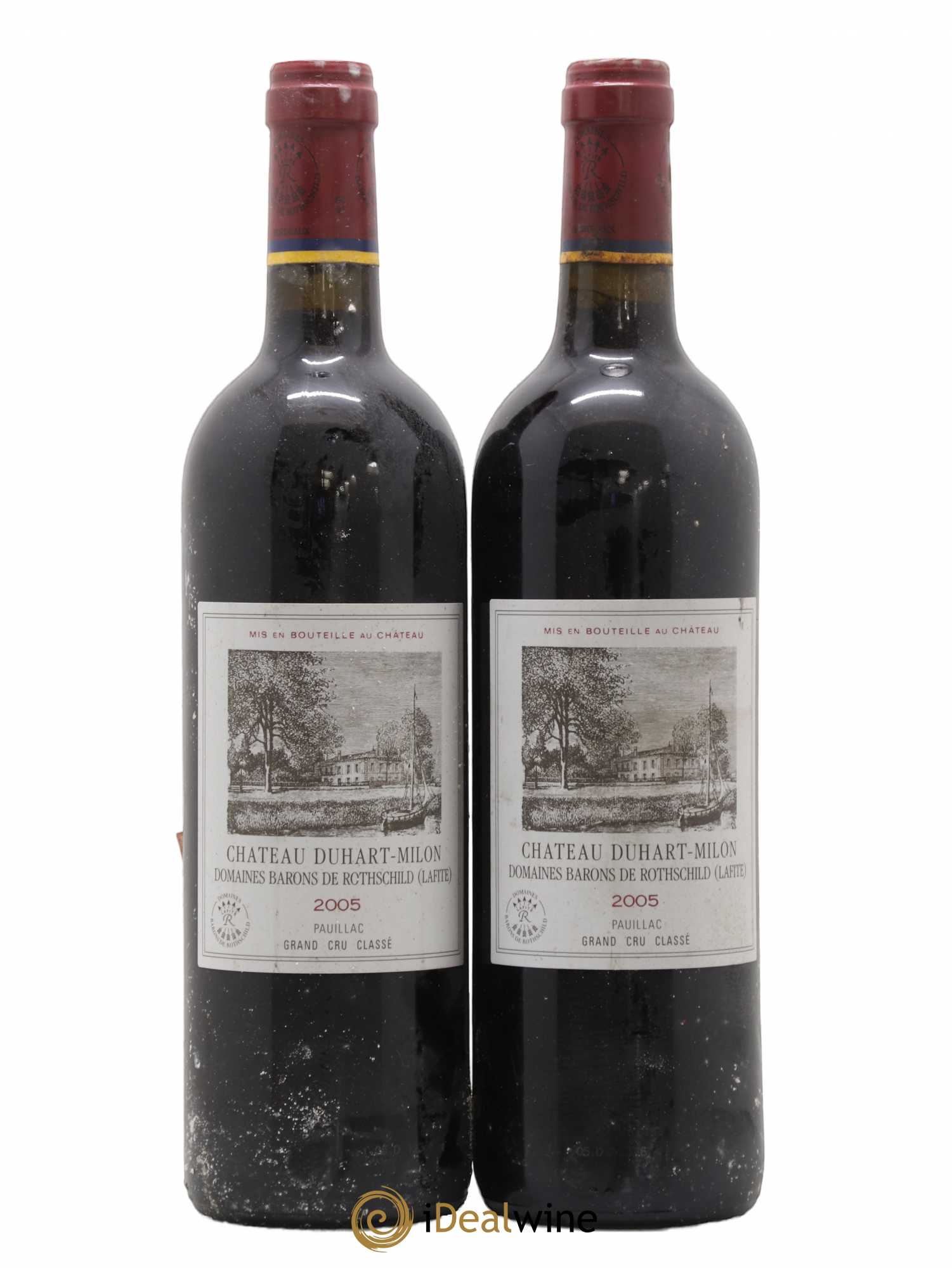 Château Duhart-Milon 4ème Grand Cru Classé 2005 - Lot de 2 bouteilles - 0
