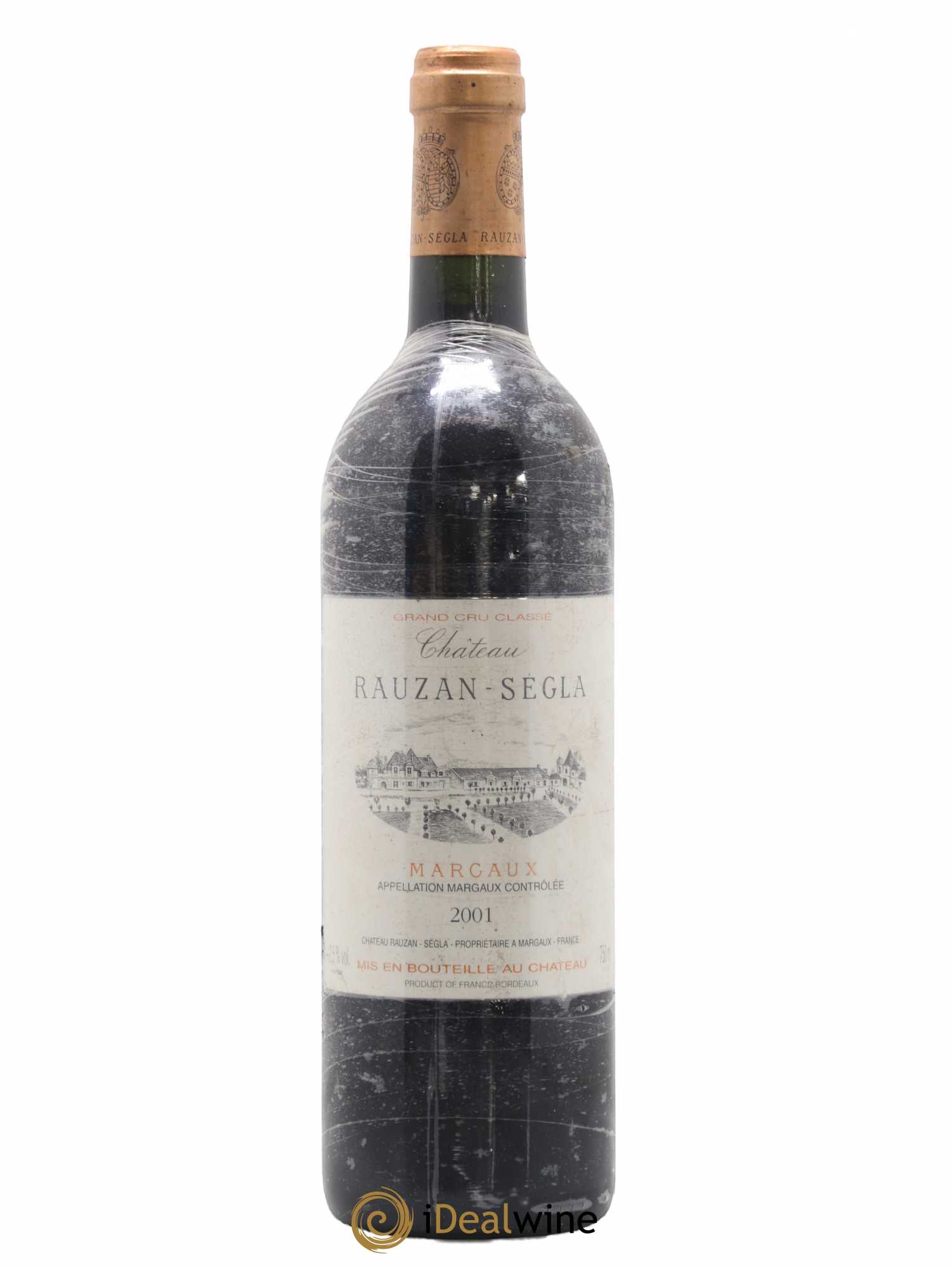 Château Rauzan Ségla Grand Cru Classé 2001 - Lot de 1 bouteille - 0