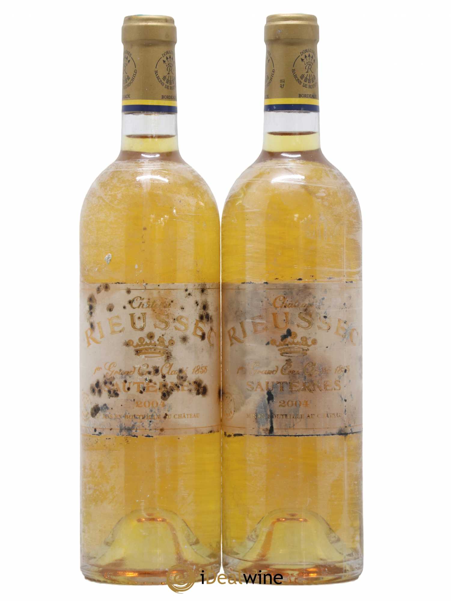 Château Rieussec 1er Grand Cru Classé 2004 - Lotto di 2 bottiglie - 0