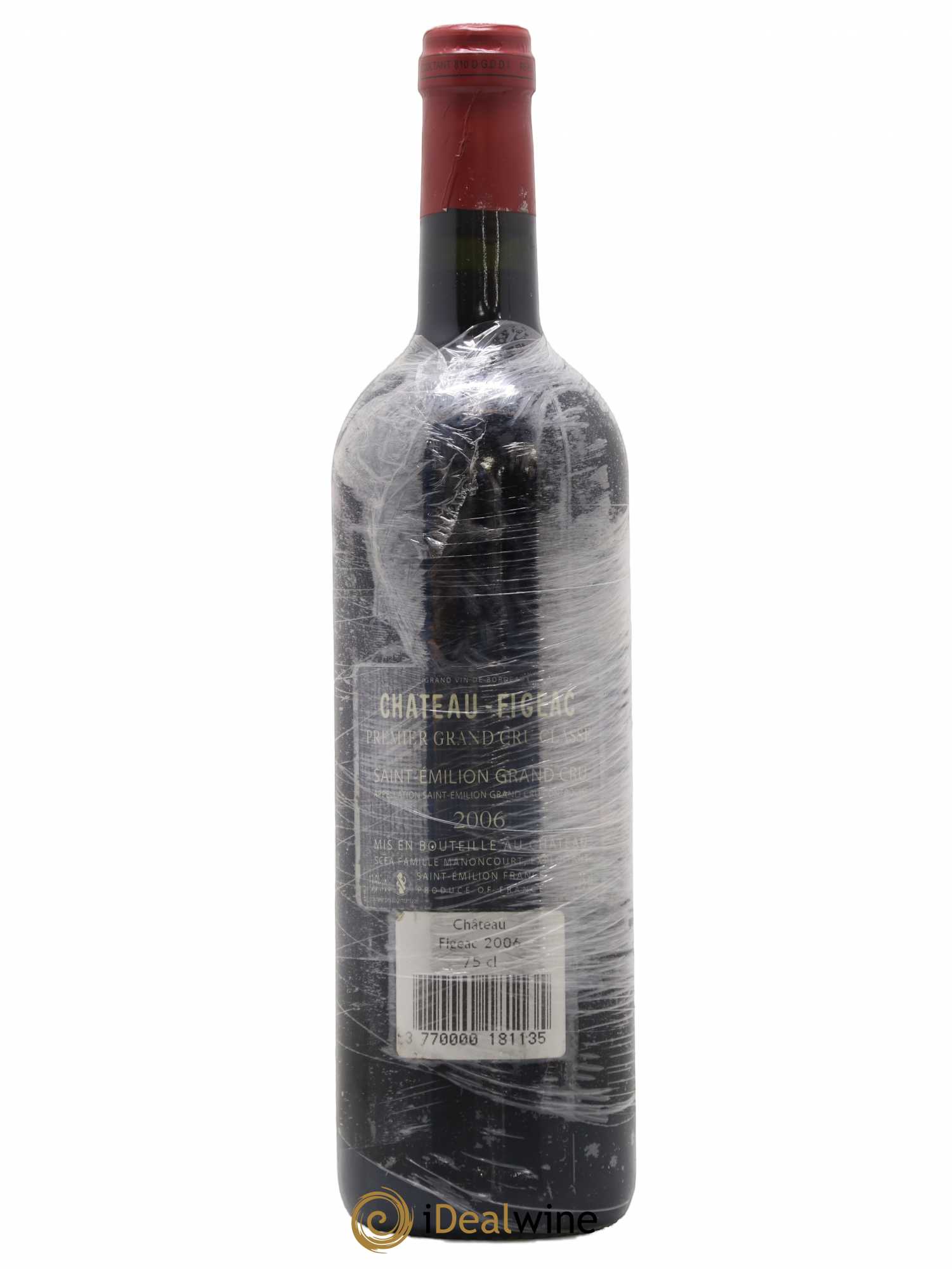 Château Figeac 1er Grand Cru Classé A 2006 - Lot de 1 bouteille - 1