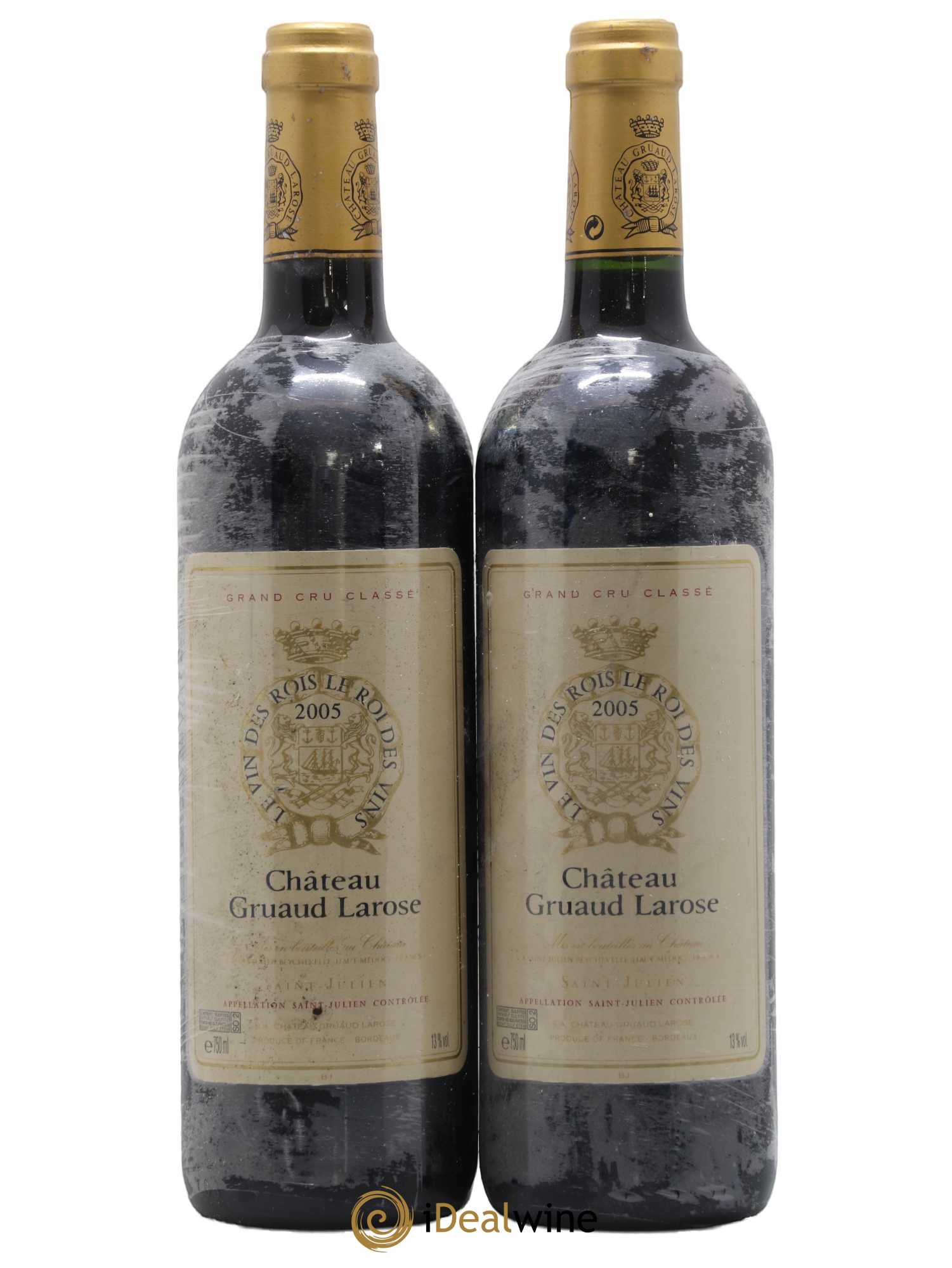 Château Gruaud Larose 2ème Grand Cru Classé 2005 - Lot de 2 bouteilles - 0
