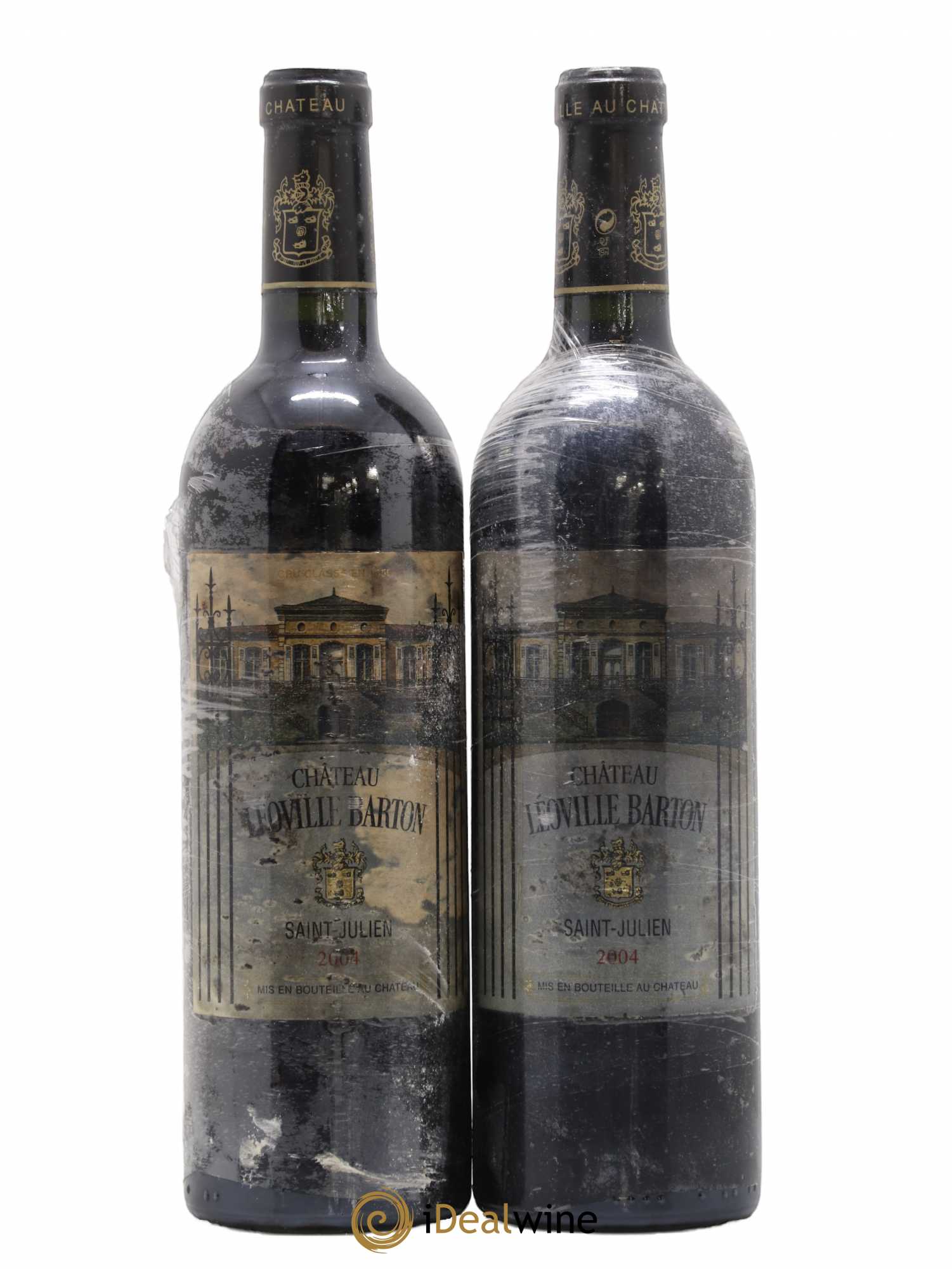 Château Léoville Barton 2ème Grand Cru Classé 2004 - Lot de 2 bouteilles - 0