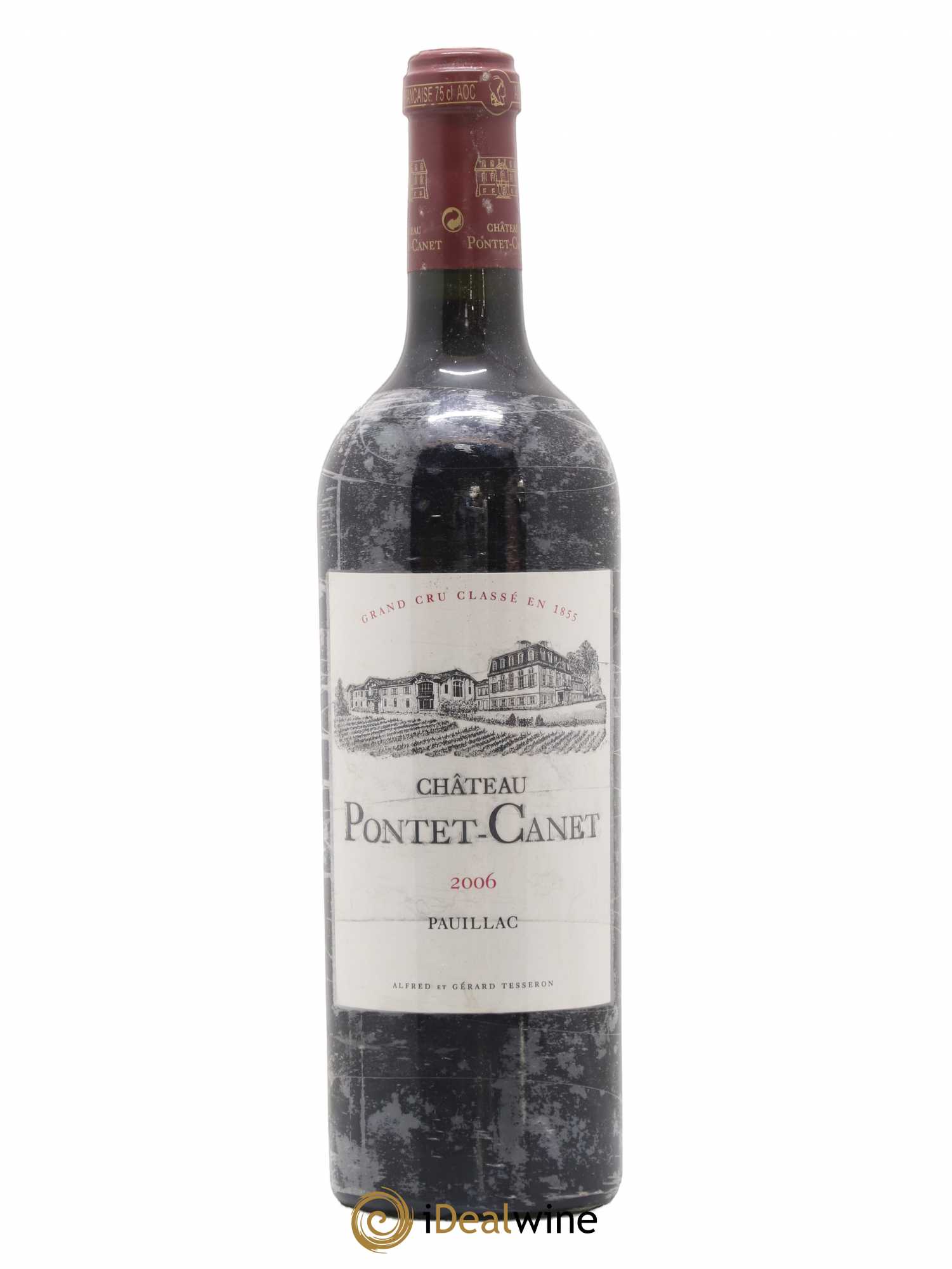 Château Pontet Canet 5ème Grand Cru Classé 2006 - Lot de 1 bouteille - 0