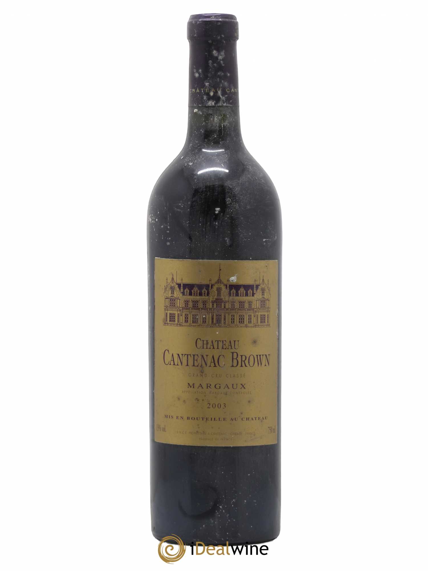 Château Cantenac Brown 3ème Grand Cru Classé 2003 - Lotto di 1 bottiglia - 0