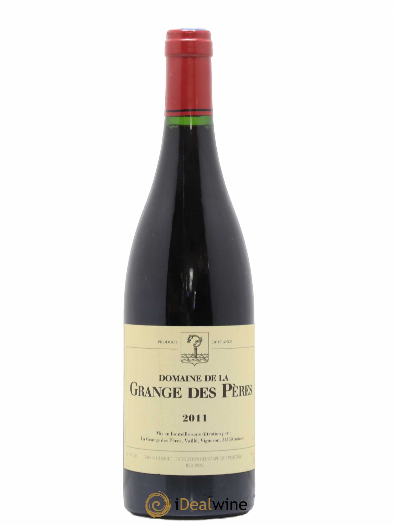 Pays d'Hérault Grange des Pères Laurent Vaillé 2011 - Lot de 1 bouteille - 0