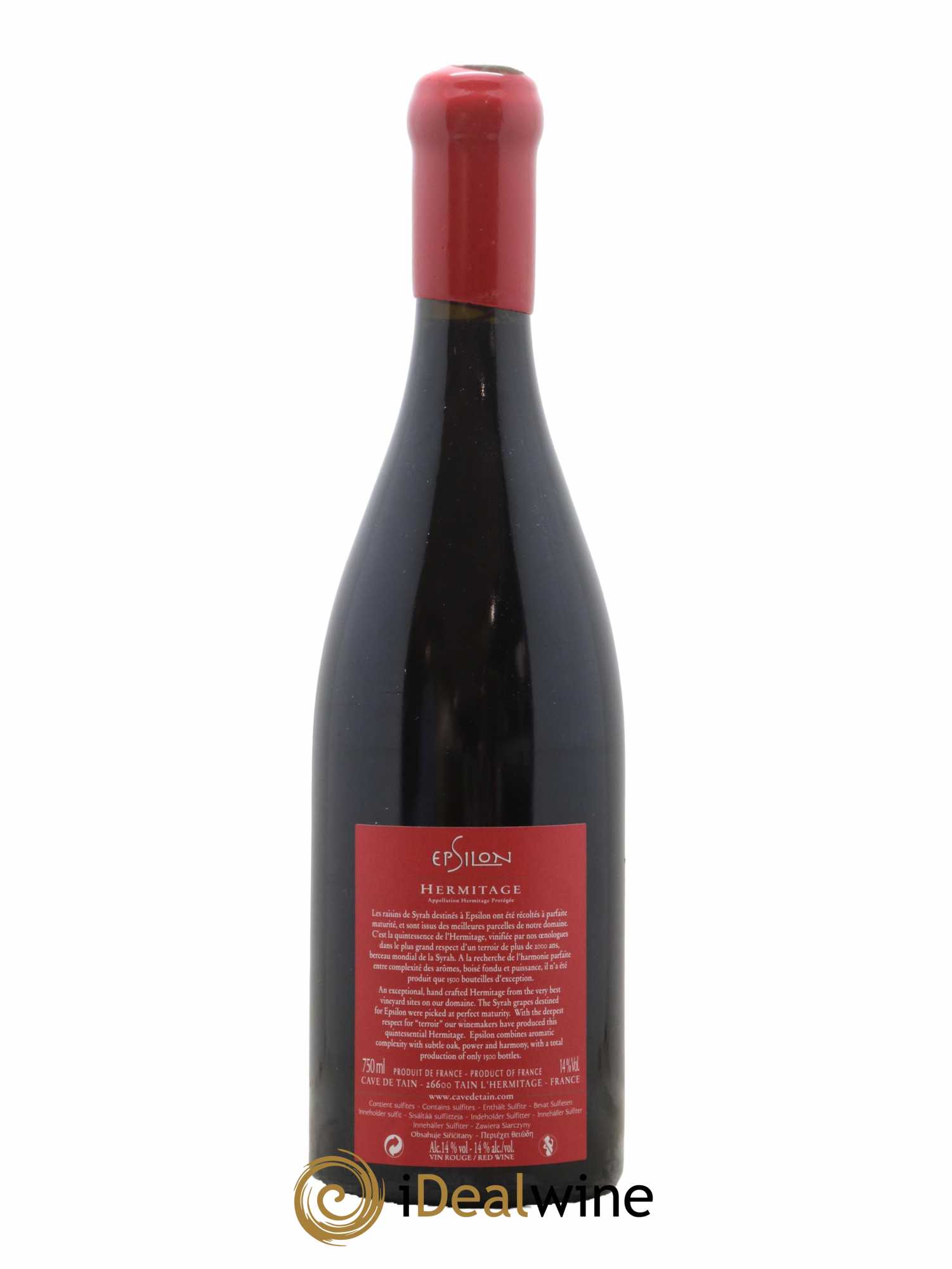 Hermitage Epsilon Cave de Tain 2009 - Lot de 1 bouteille - 2
