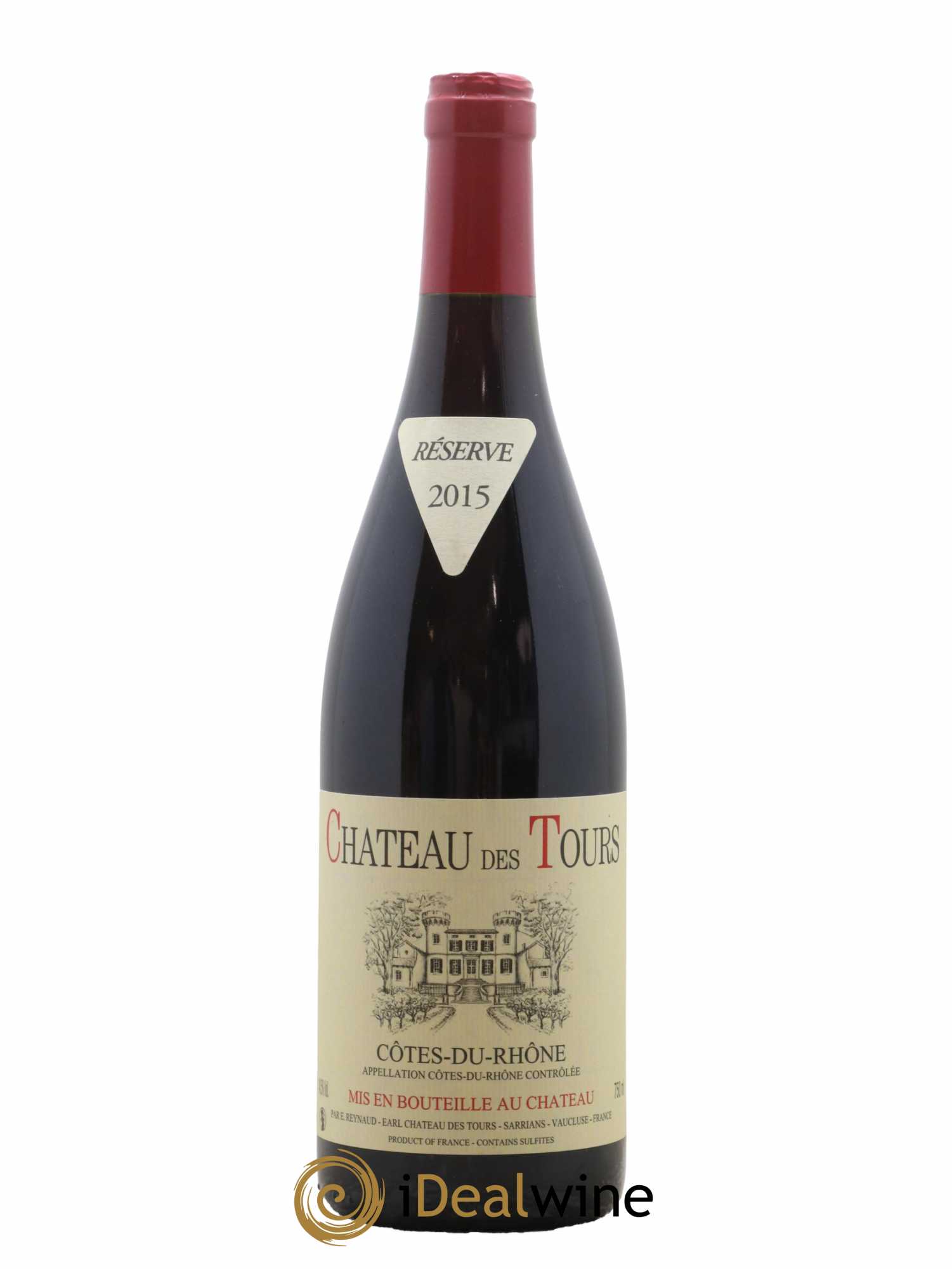 Côtes-du-Rhône Château des Tours Emmanuel Reynaud 2015 - Lot de 1 bouteille - 0