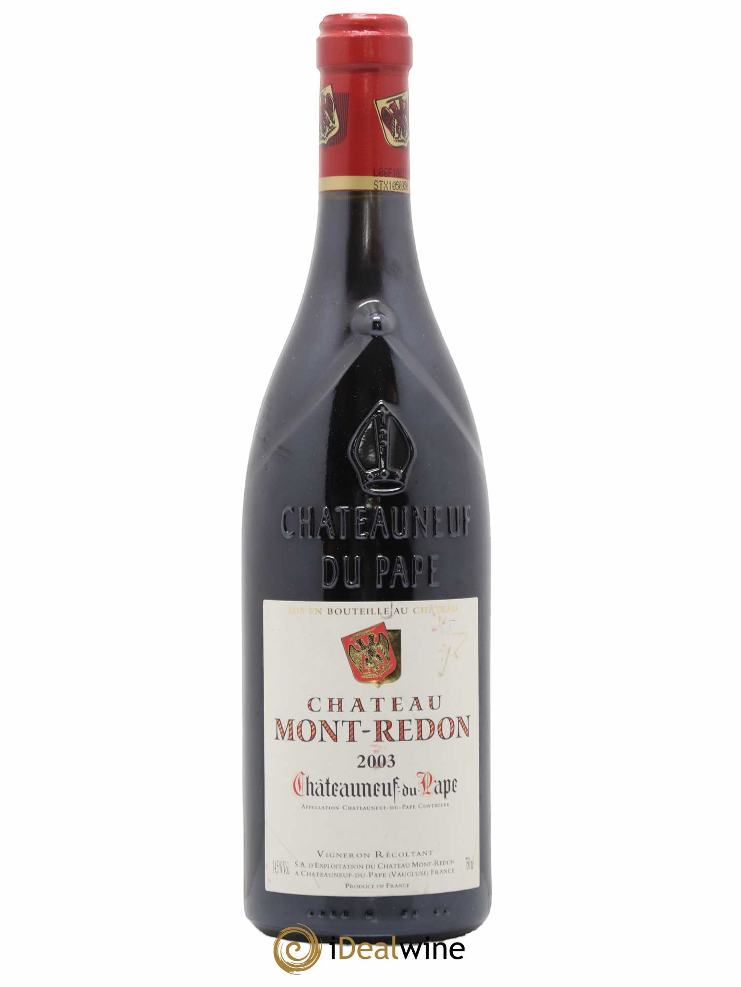 Châteauneuf-du-Pape Château Mont-Redon Famille Abeille-Fabre 2003 - Lot de 1 bouteille - 0