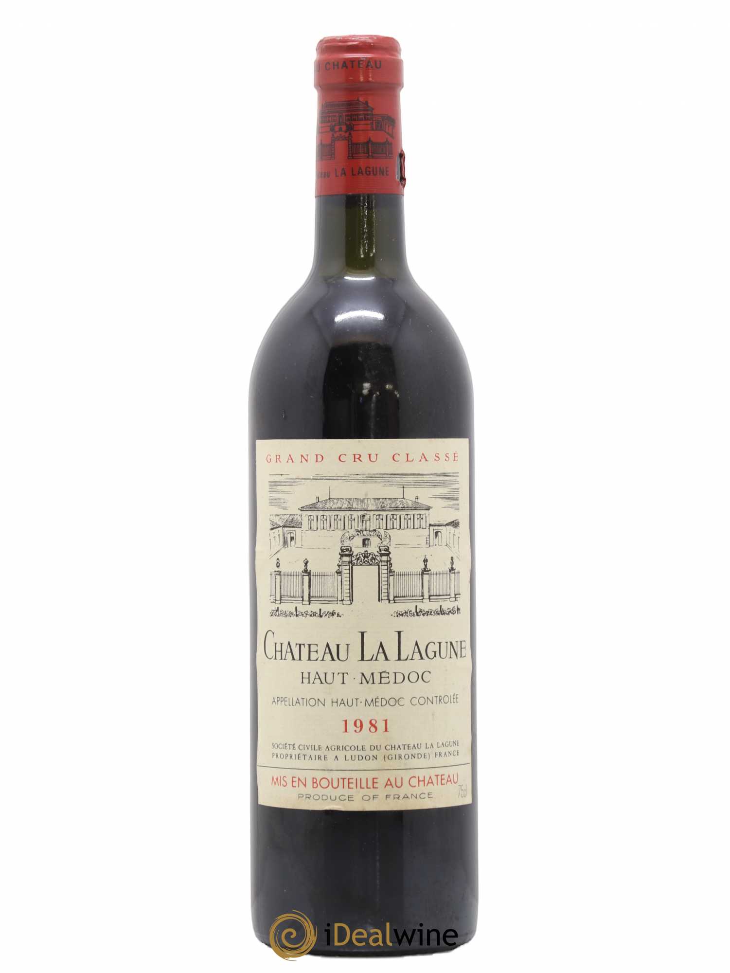 Château la Lagune 3ème Grand Cru Classé 1981 - Lot de 1 bouteille - 0