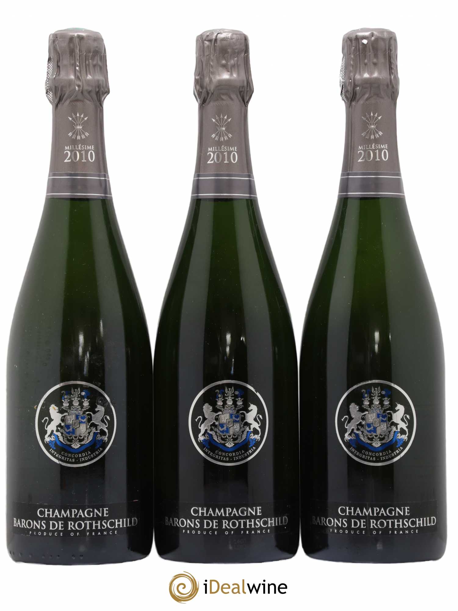 Extra-Brut Domaine Barons de Rothschild 2010 - Lot de 3 bouteilles - 0