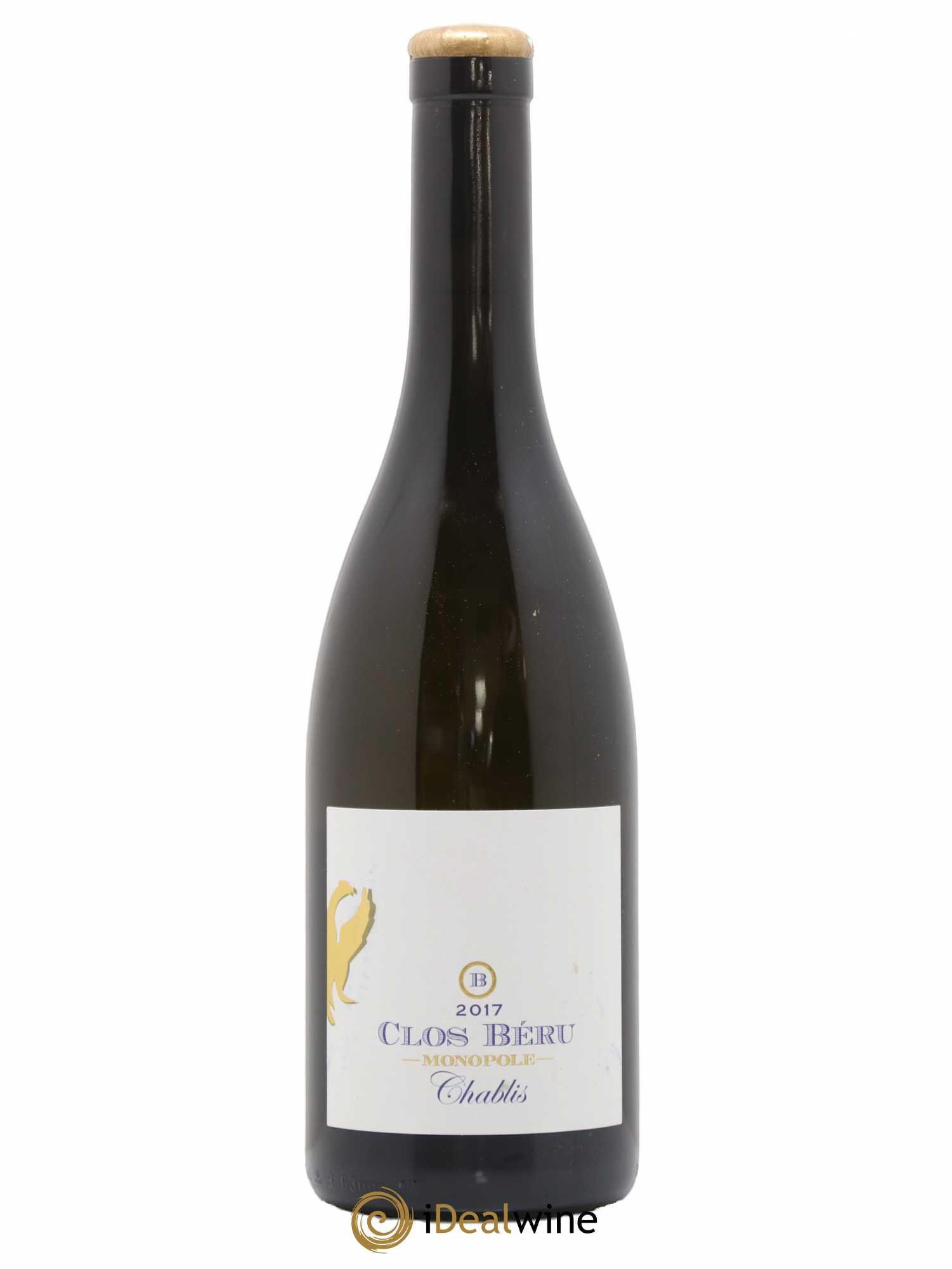 Chablis Clos Béru Monopole Château de Béru 2017 - Lot de 1 bouteille - 0