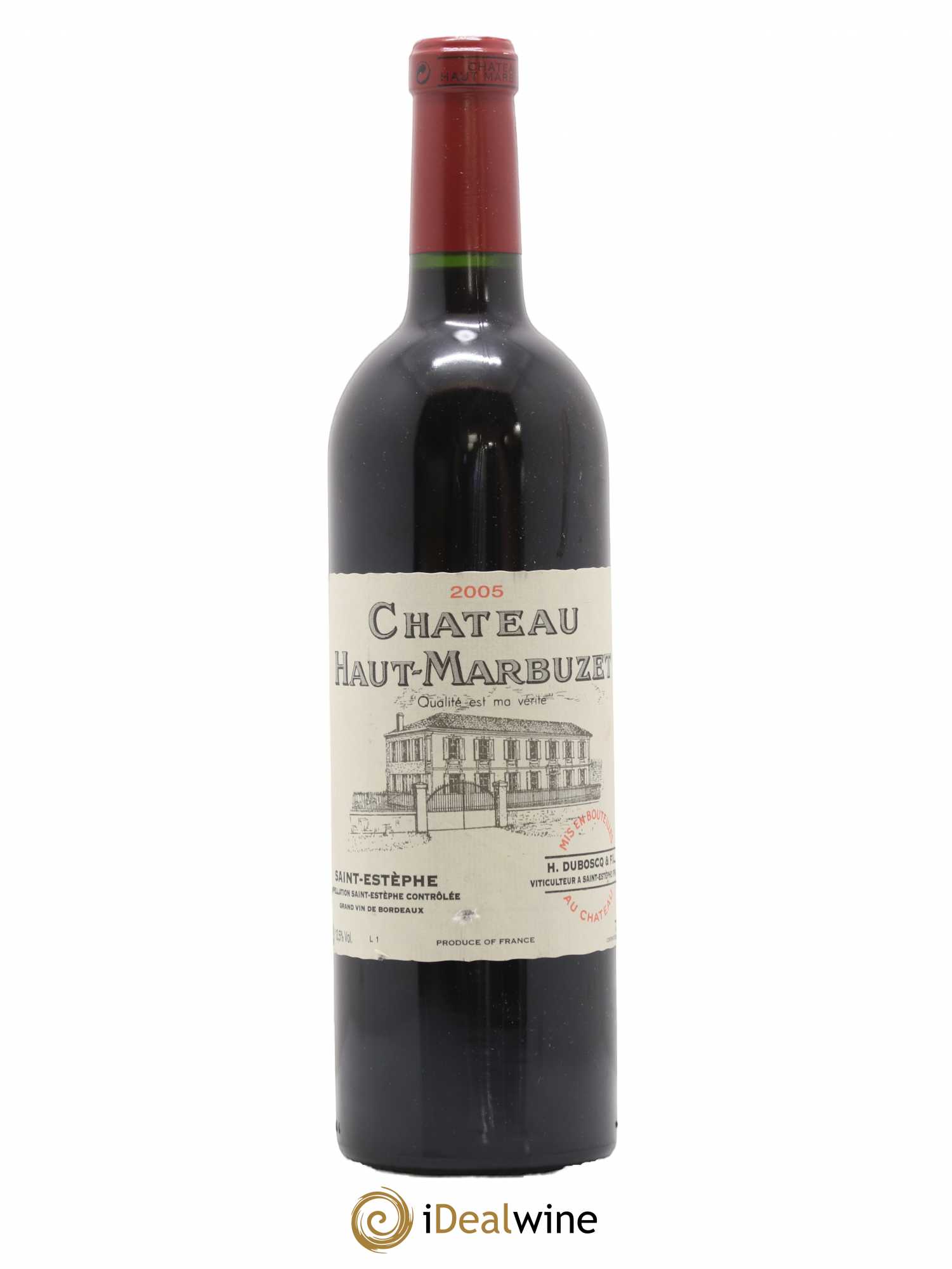 Château Haut Marbuzet 2005 - Lot de 1 bouteille - 0
