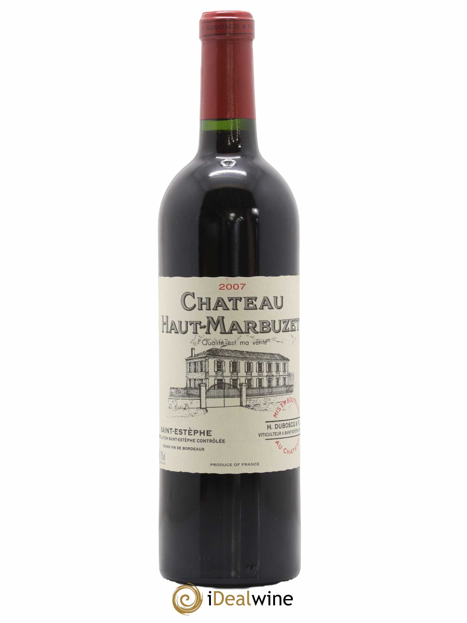 Château Haut Marbuzet 2007 - Lot de 1 bouteille - 0