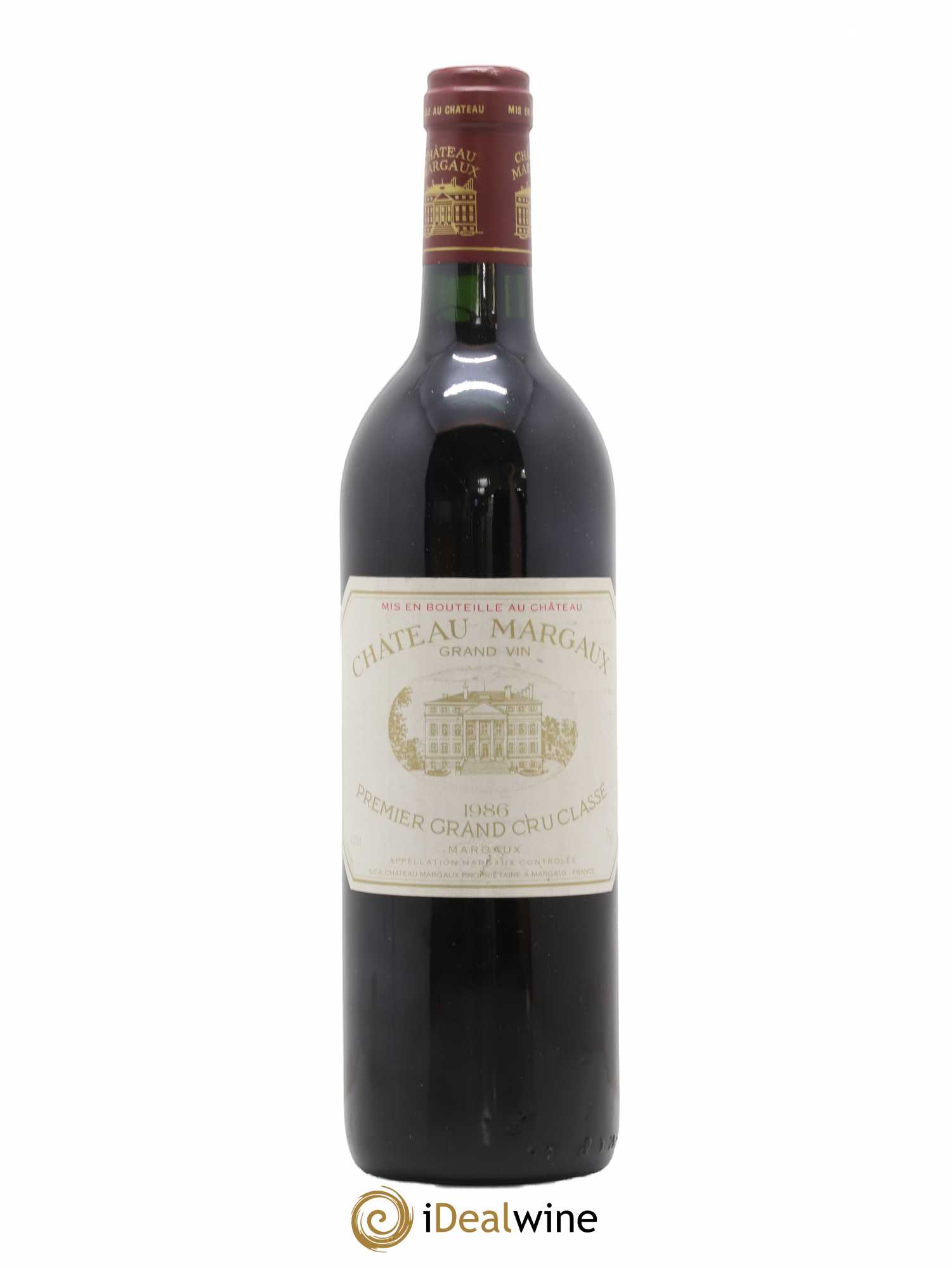 Château Margaux 1er Grand Cru Classé 1986 - Lot de 1 bouteille - 0