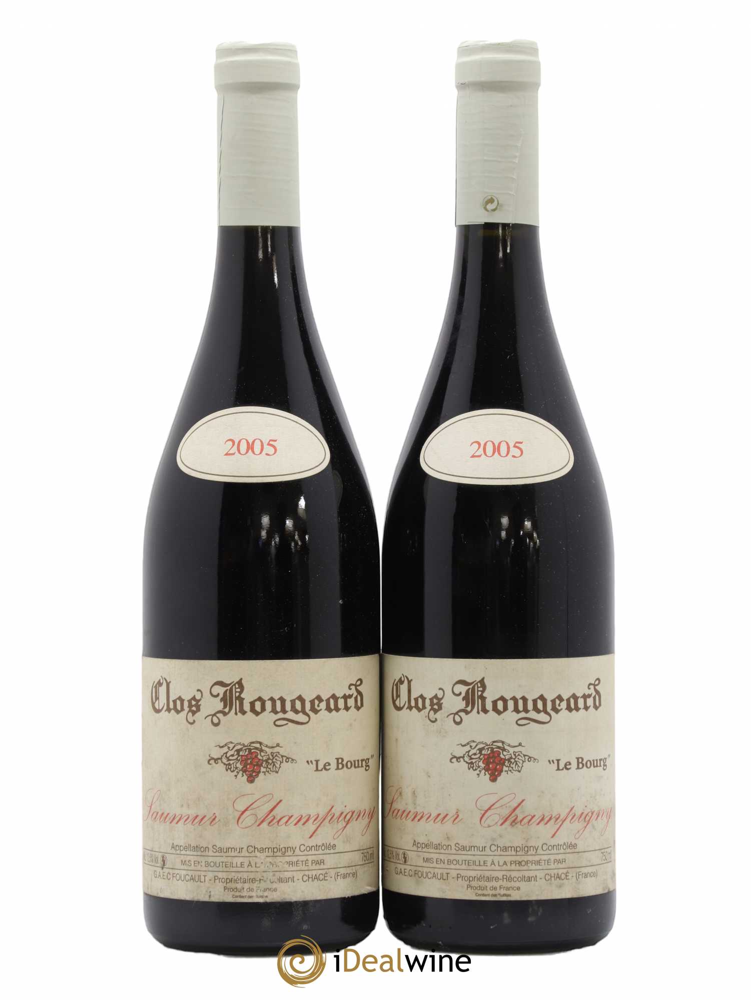 Saumur-Champigny Le Bourg Clos Rougeard 2005 - Lot de 2 bouteilles - 0