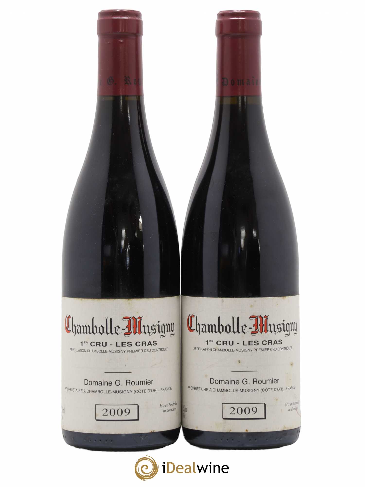 Chambolle-Musigny 1er Cru Les Cras Georges Roumier (Domaine) 2009 - Lot de 2 bouteilles - 0