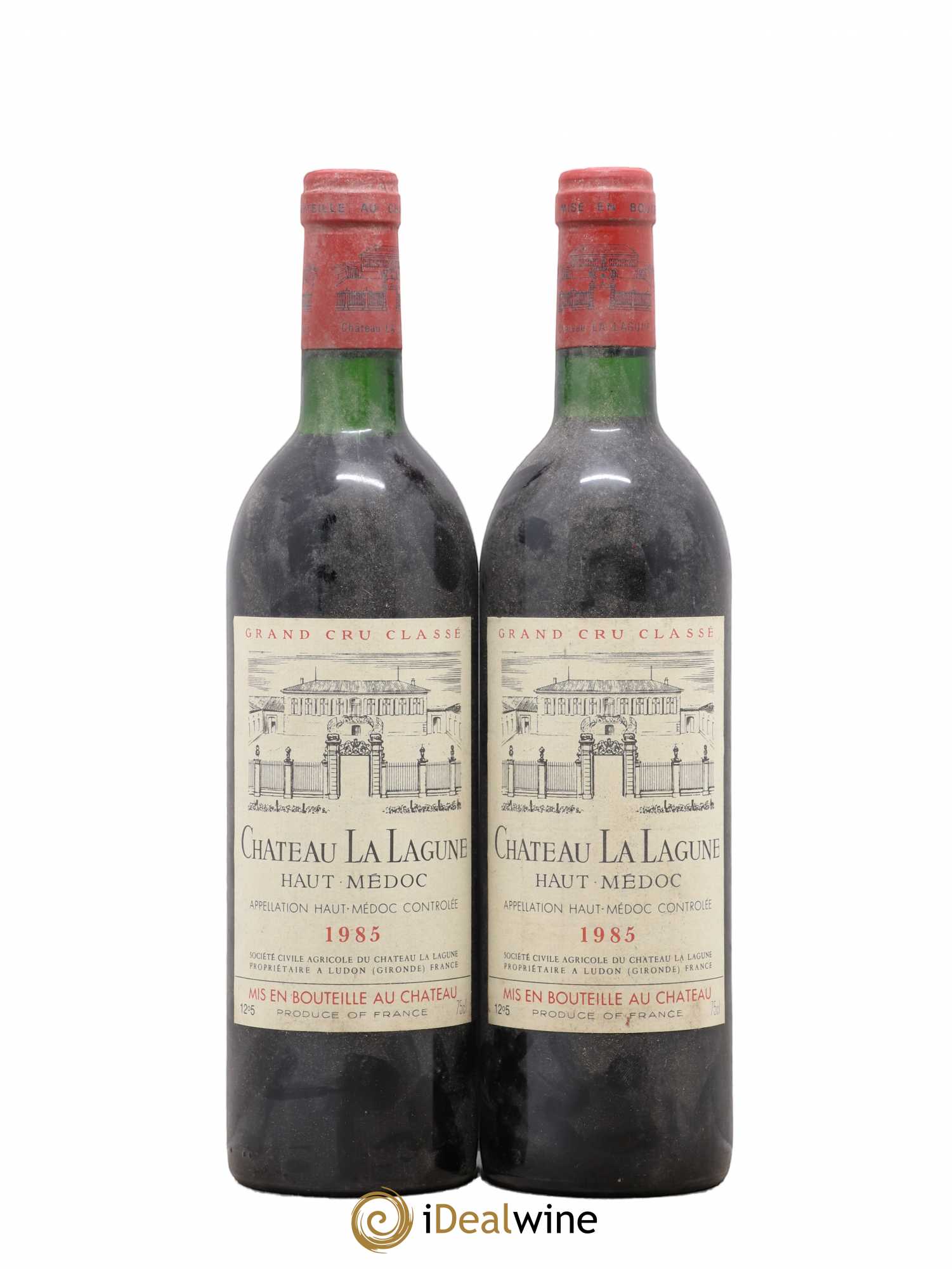 Château la Lagune 3ème Grand Cru Classé 1985 - Lot de 2 bouteilles - 0