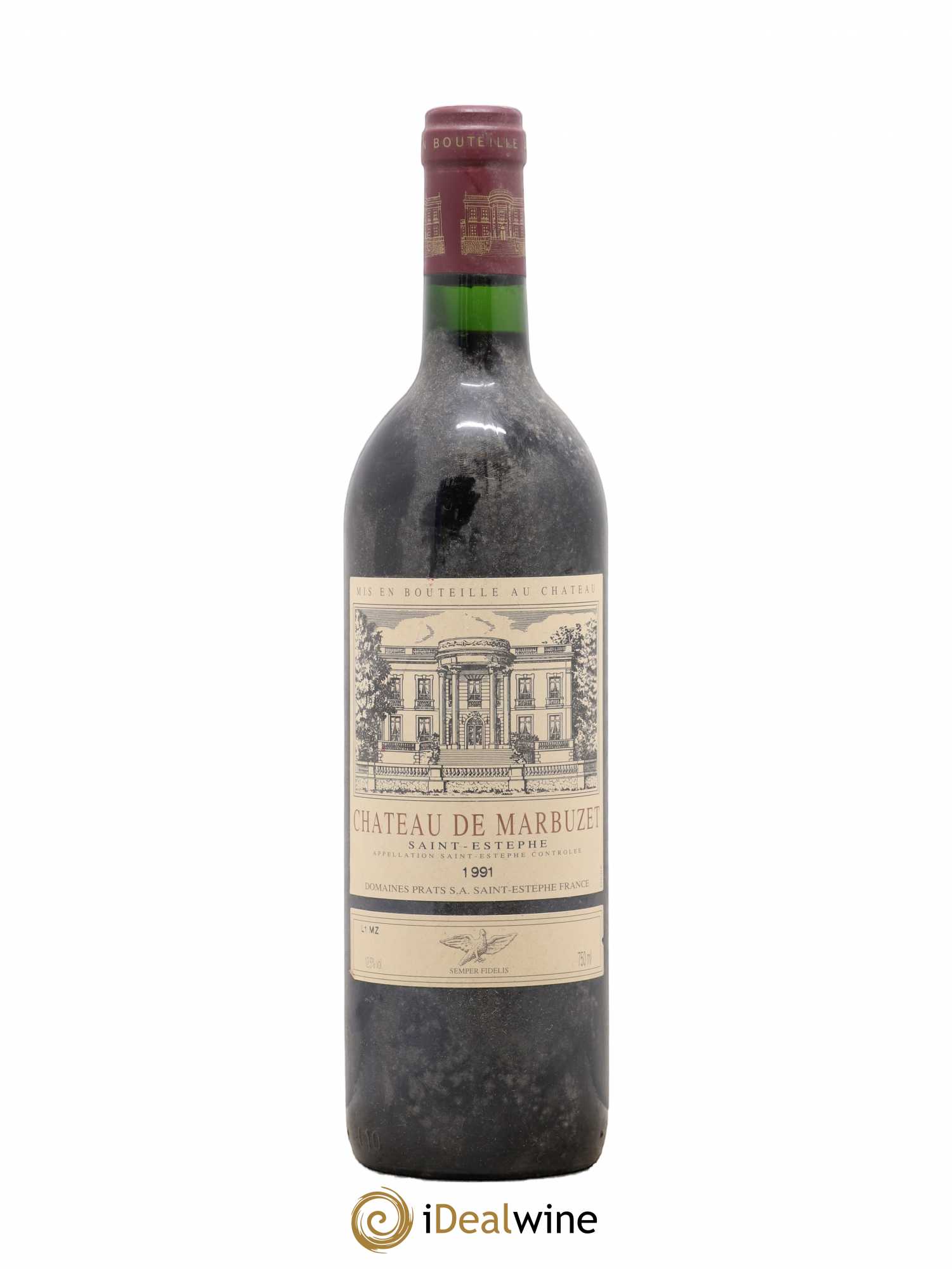 Château de Marbuzet Cru Bourgeois 1991 - Lot de 1 bouteille - 0