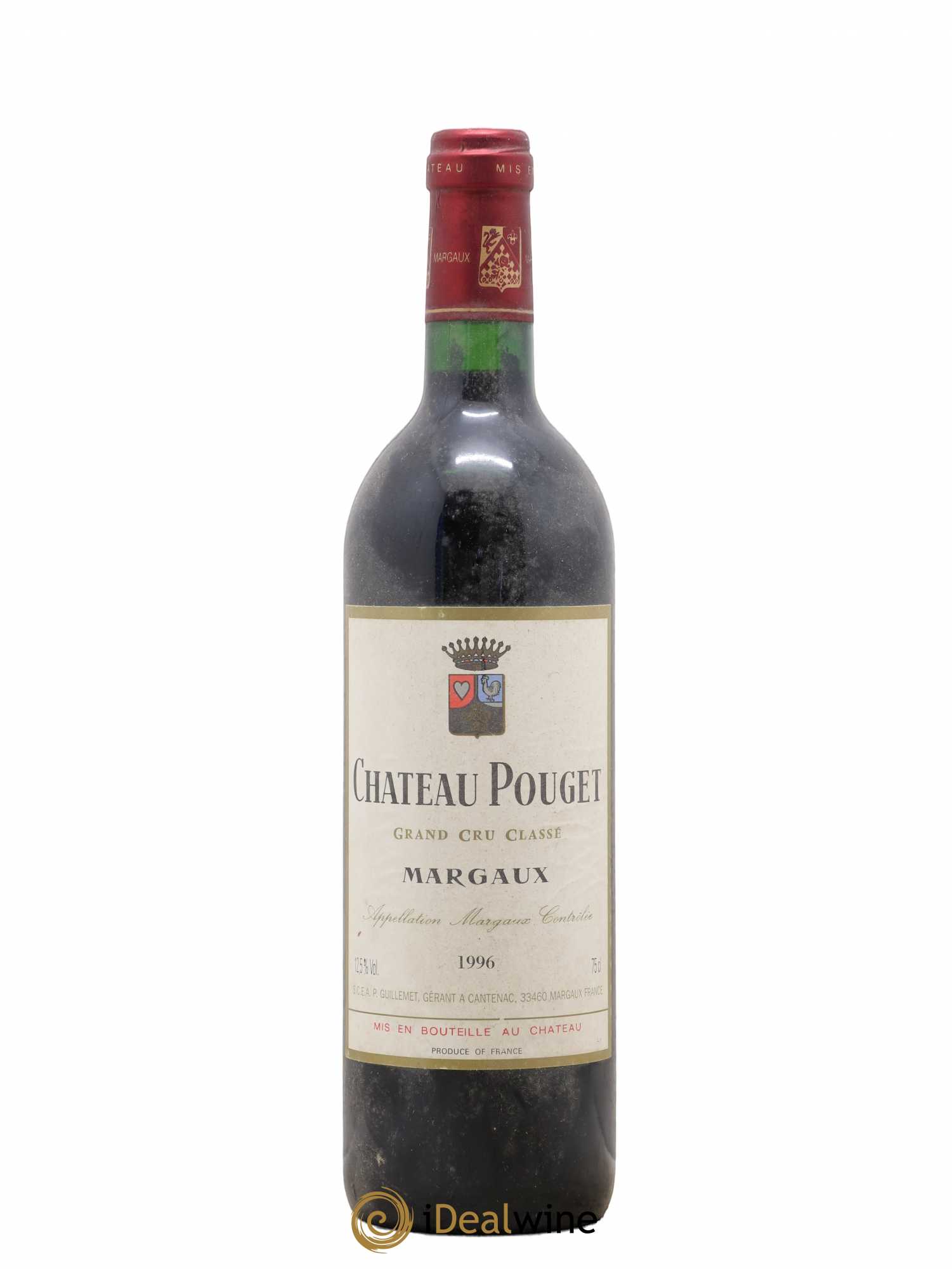 Château Pouget 4ème Grand Cru Classé (sans prix de réserve) 1996 - Lot de 1 bouteille - 0