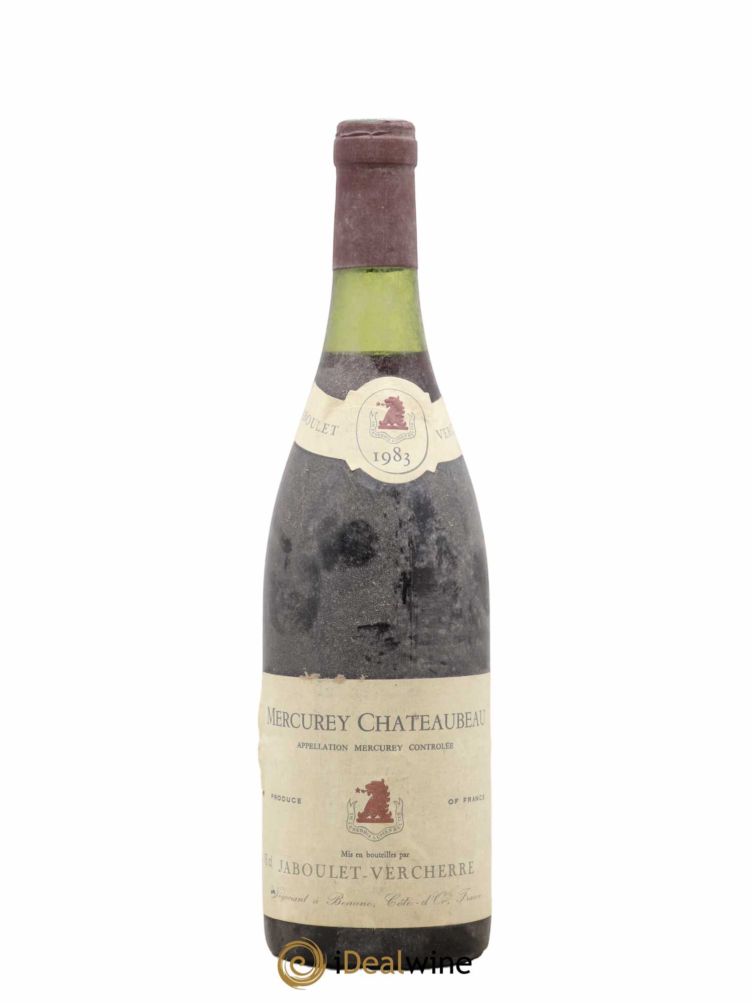 Mercurey Chateaubeau Jaboulet Verchere 1983 - Posten von 1 Flasche - 0