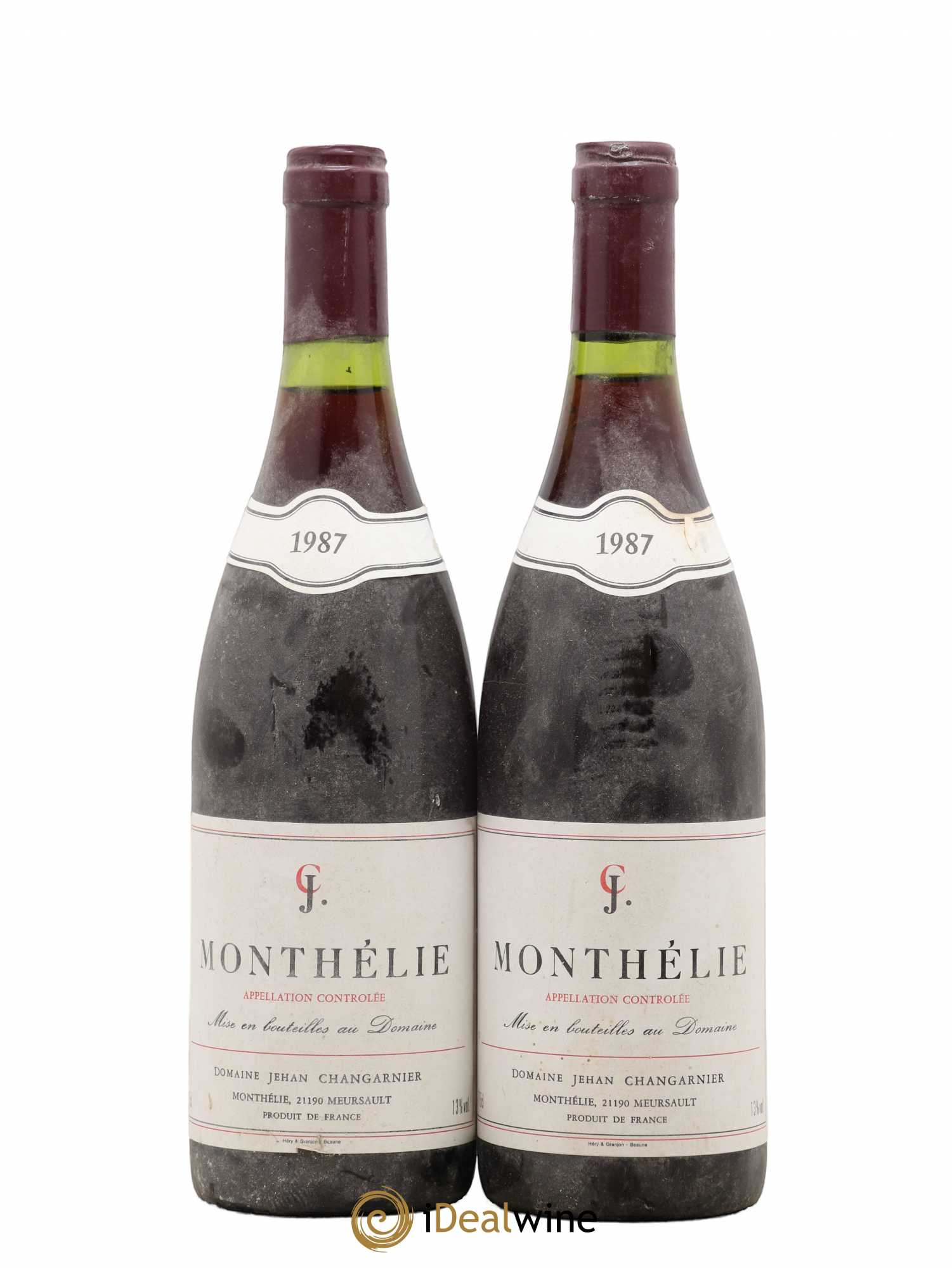 Monthélie Domaine Changarnier 1987 - Posten von 2 Flaschen - 0