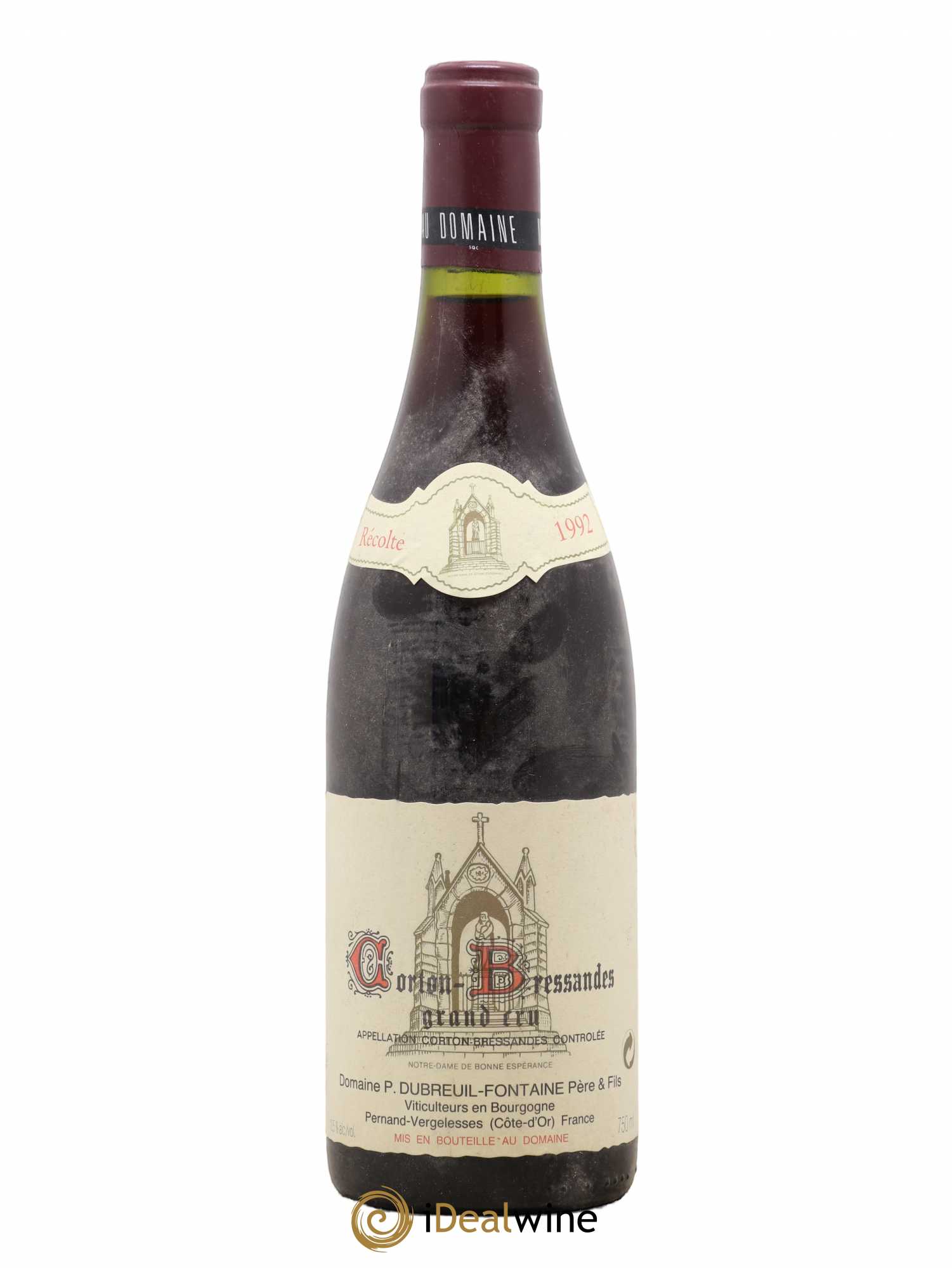 Corton Grand Cru Bressandes Dubreuil Fontaines 1992 - Posten von 1 Flasche - 0